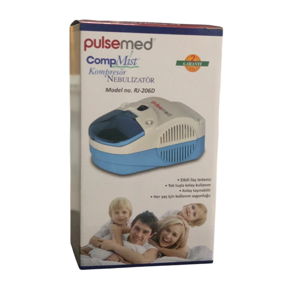Kompresörlü Nebulizatör Solunum Cihazı / RJ206D
