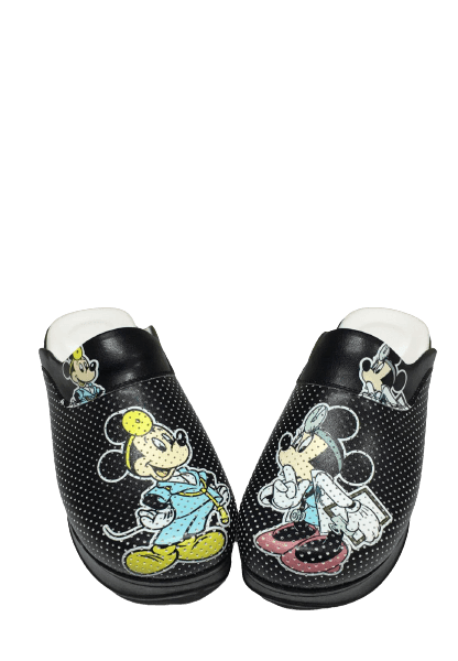 Mickey Mouse Desenli Ortopedik Kadın Sabo Terlik