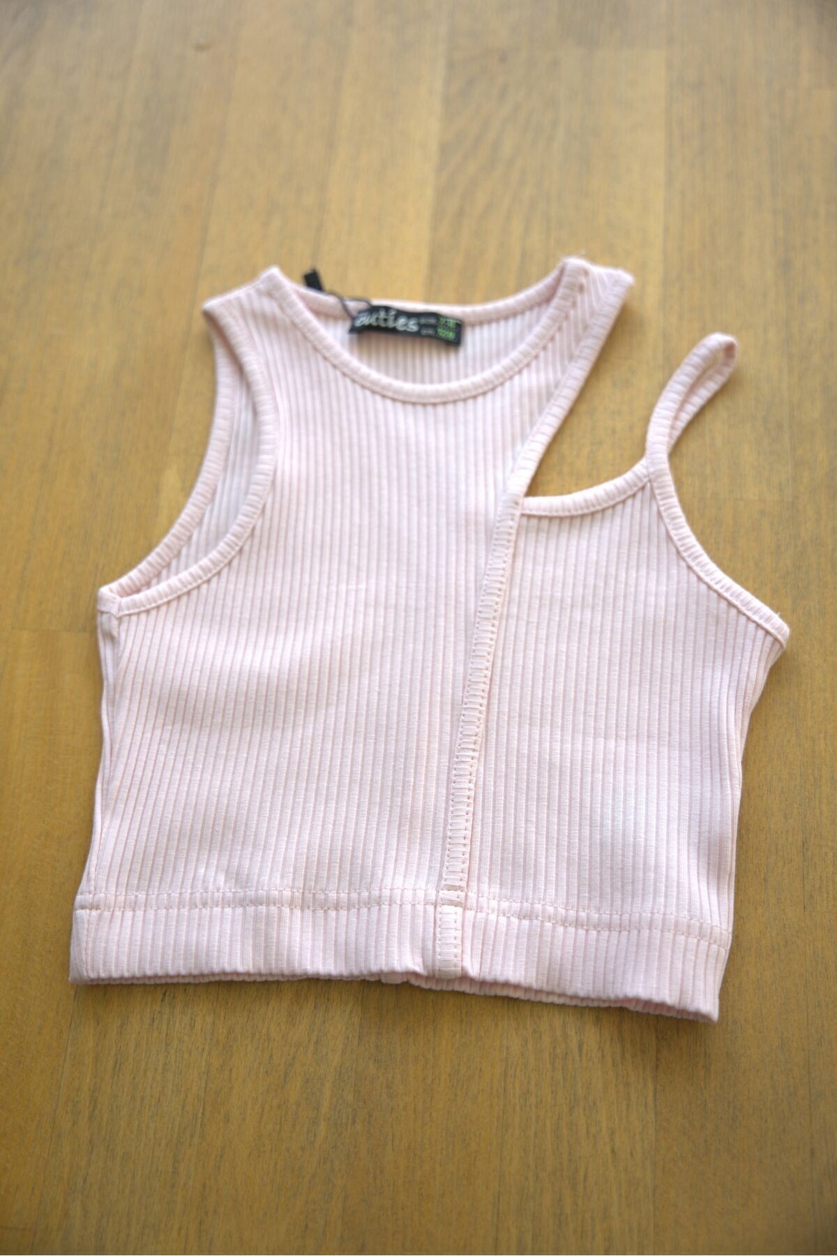 Pembe Askılı CoolKid Crop