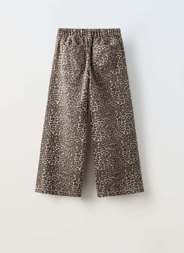Kız Çocuk Leopar Pantolon 
