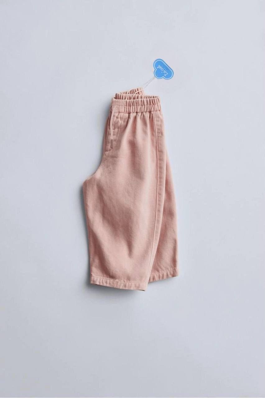 Bel Lastikli Balon Jeans