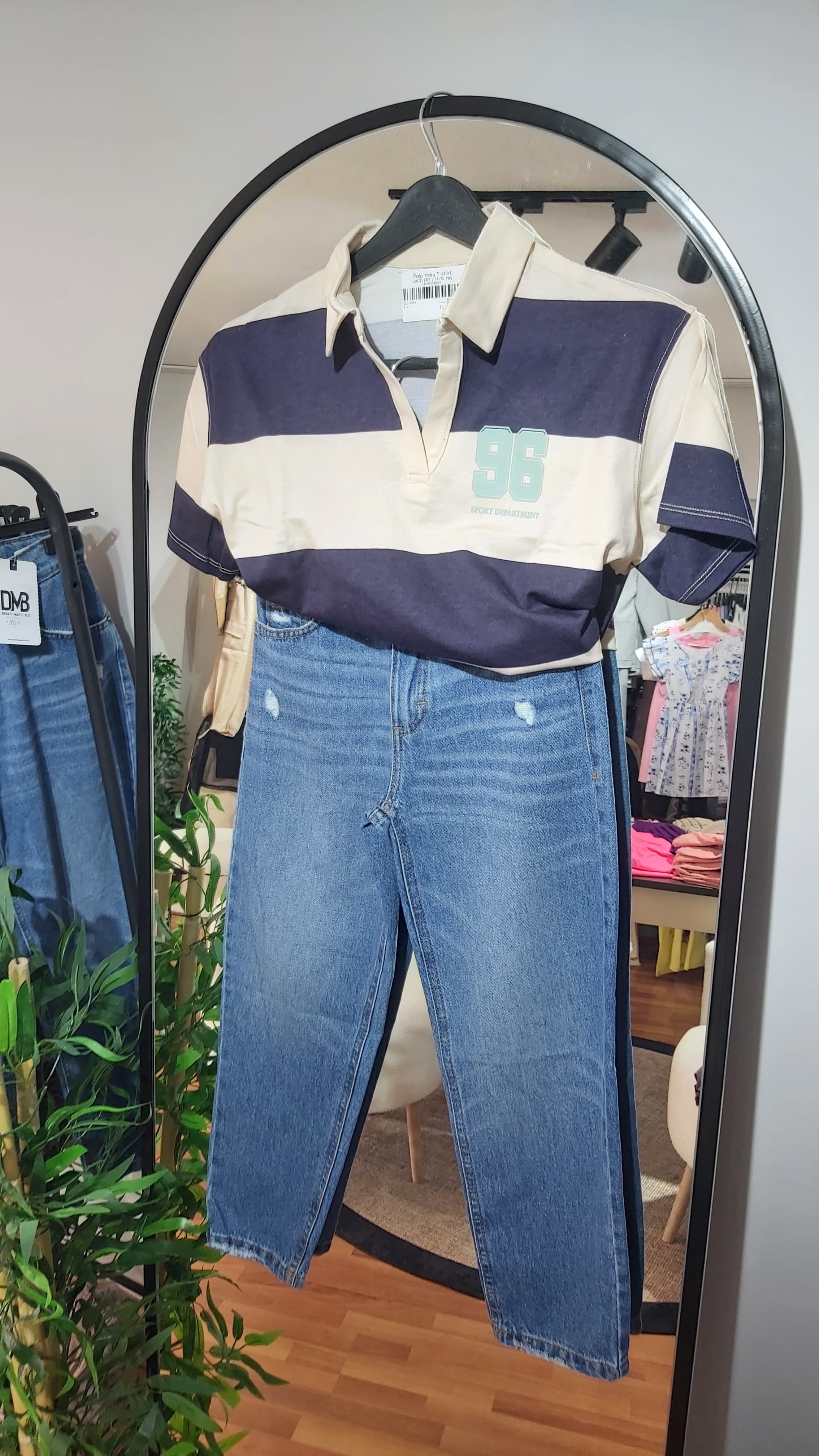 Kız Çocuk Mom Pantolon