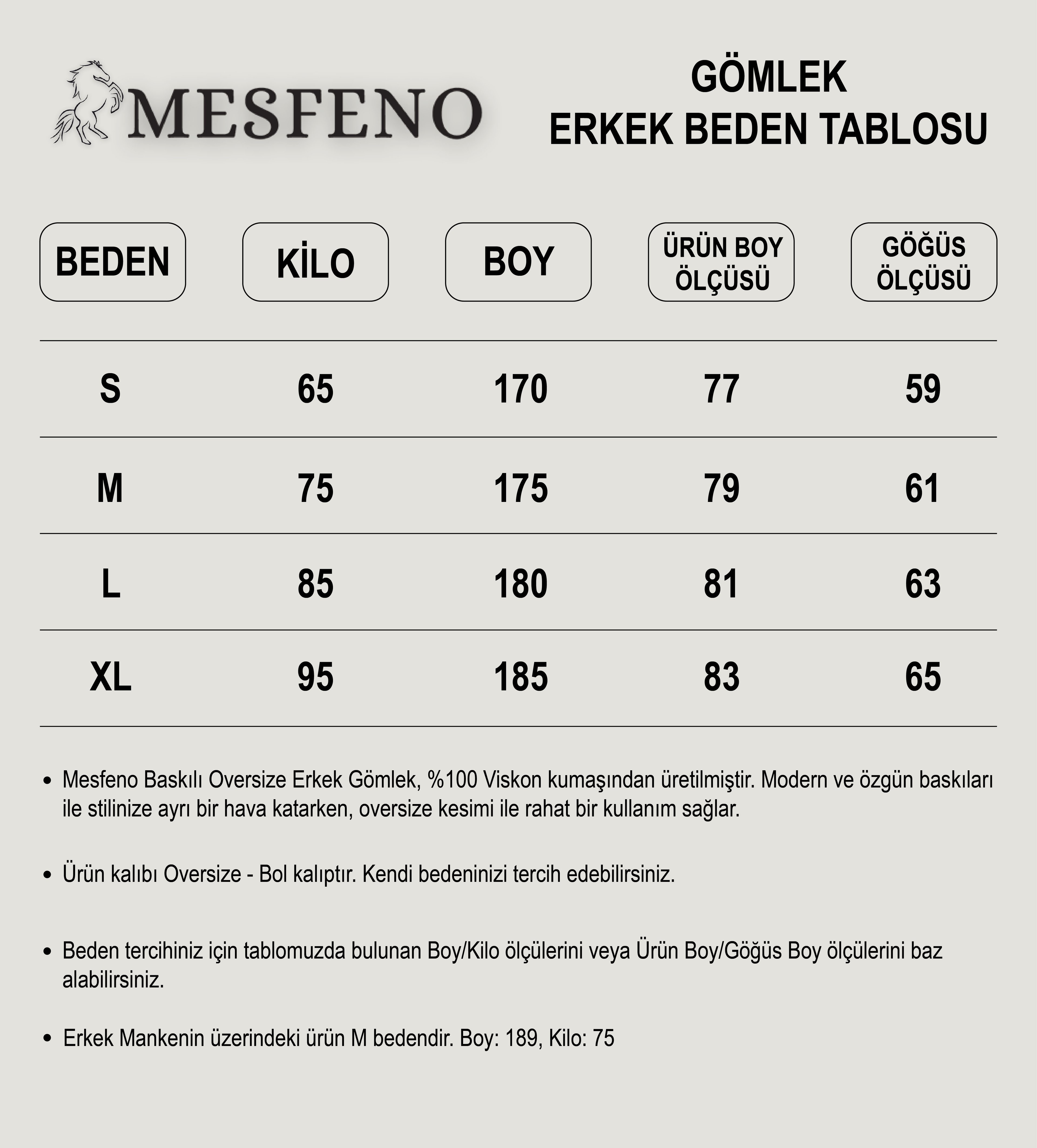 Mesfeno Erkek Baskılı Oversize Kısa Kollu Gömlek