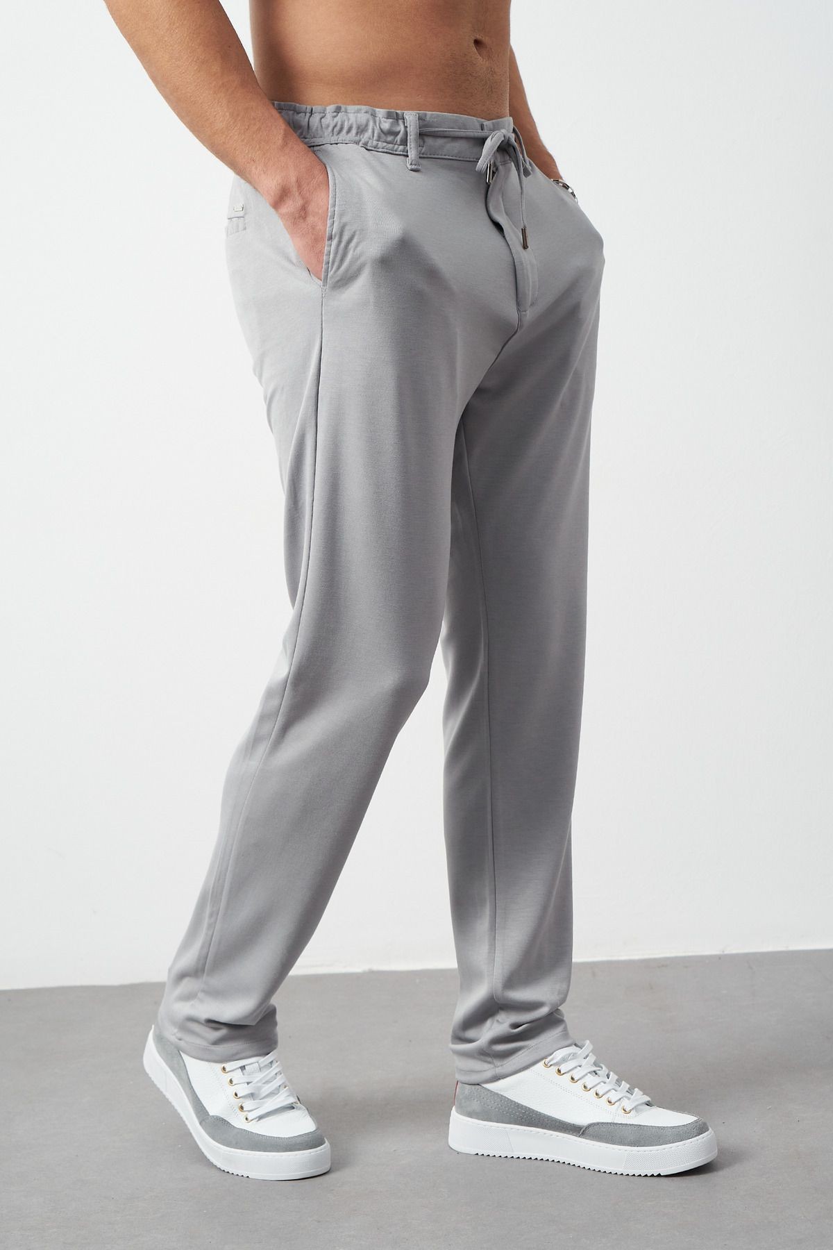 Esnek Modal Kumaş Regular Erkek Pantolon