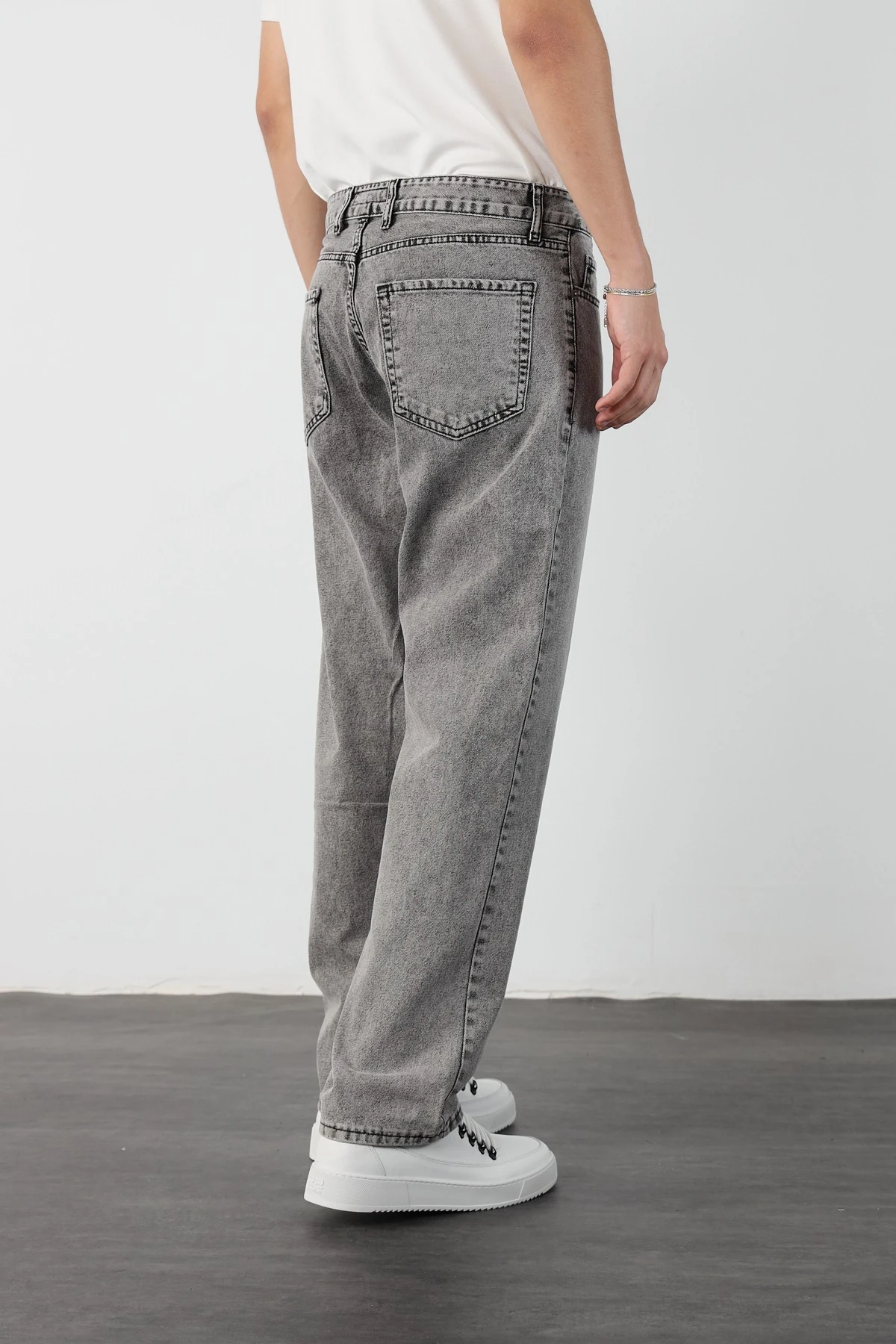 Erkek Denim Baggy Pantolon