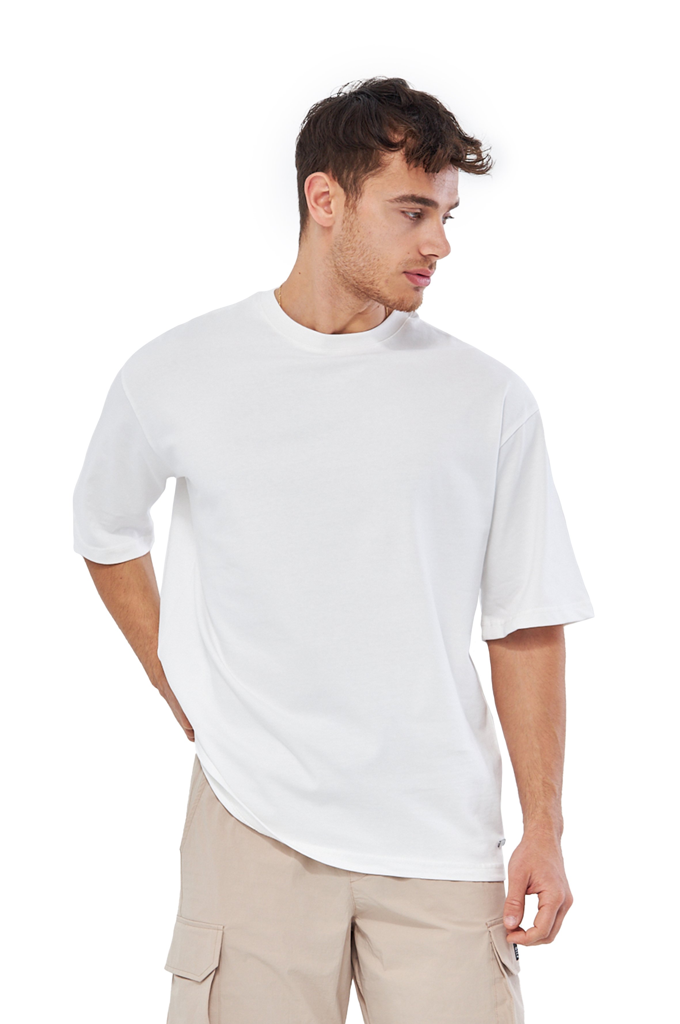 Mesfeno Erkek Basic Oversize Fit Tshirt