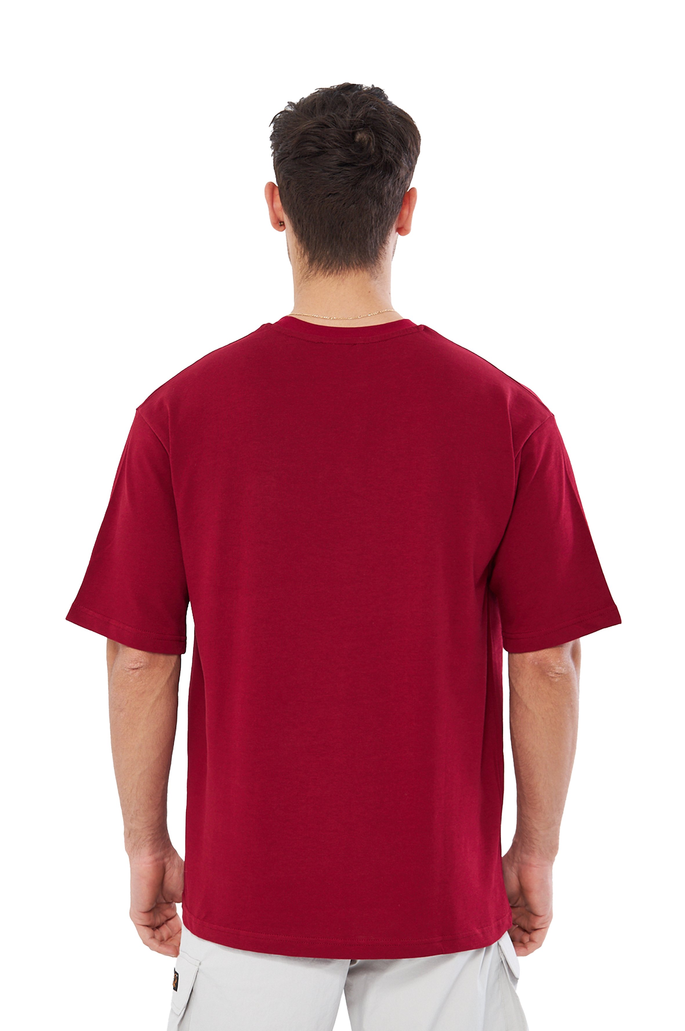 Mesfeno Erkek Basic Oversize Fit Tshirt