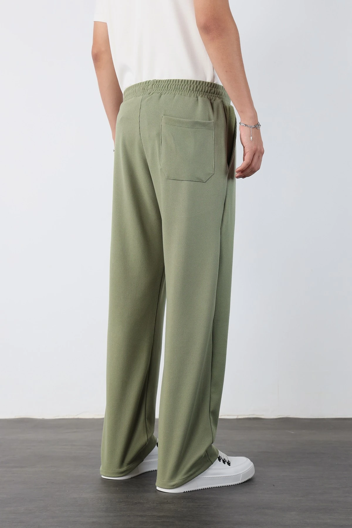 Beli Lastikli Baggy Ottoman Pantolon