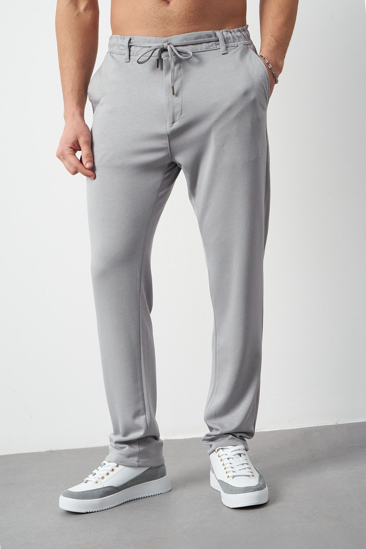 Esnek Modal Kumaş Regular Erkek Pantolon