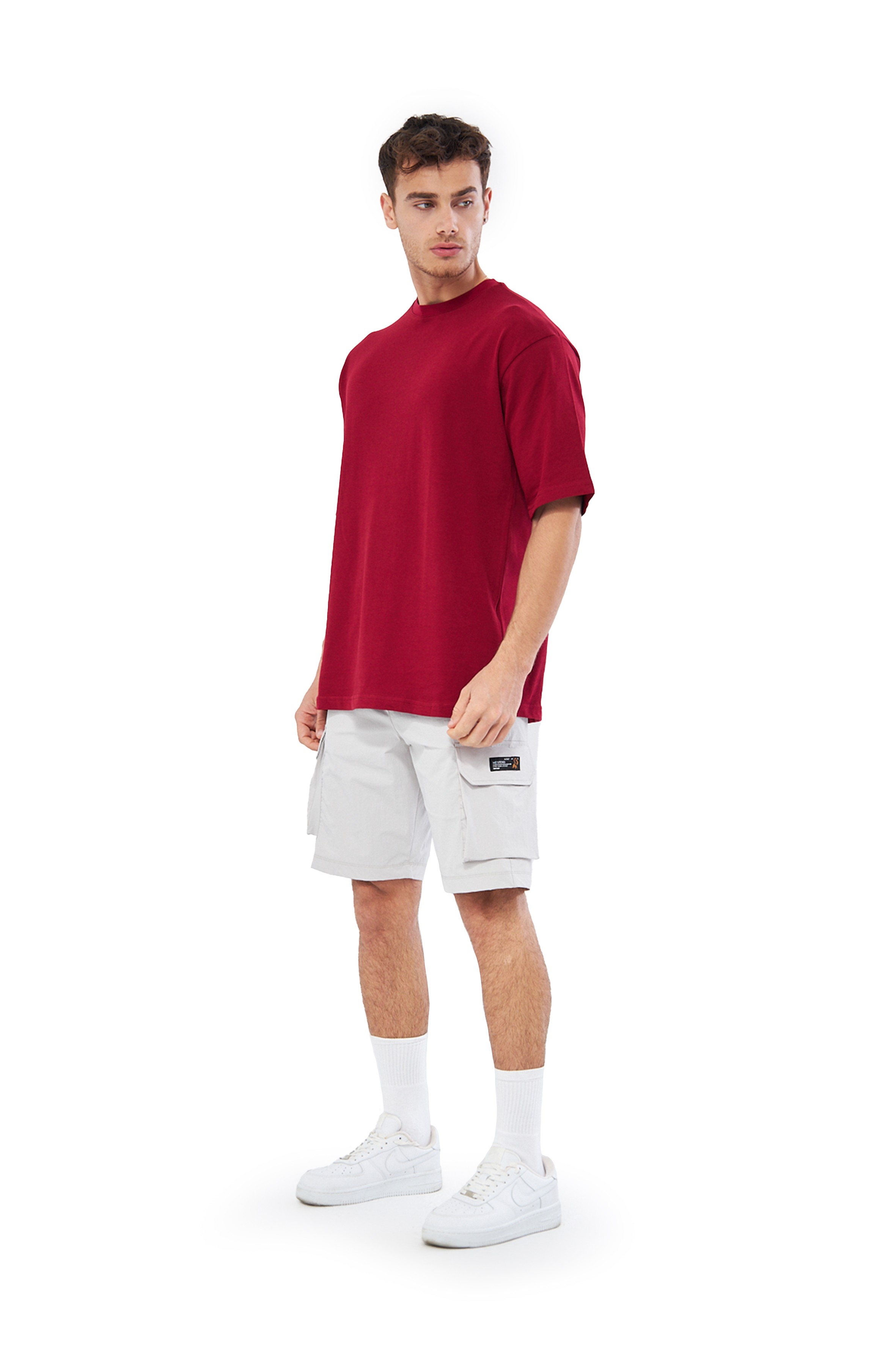 Mesfeno Erkek Basic Oversize Fit Tshirt