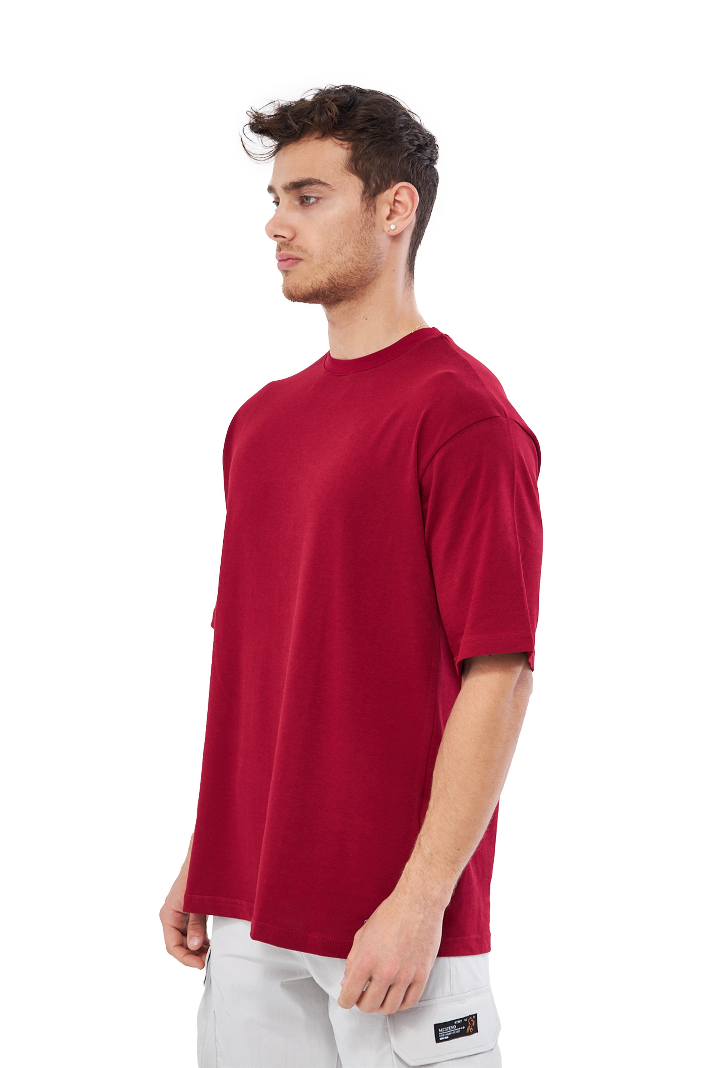 Mesfeno Erkek Basic Oversize Fit Tshirt