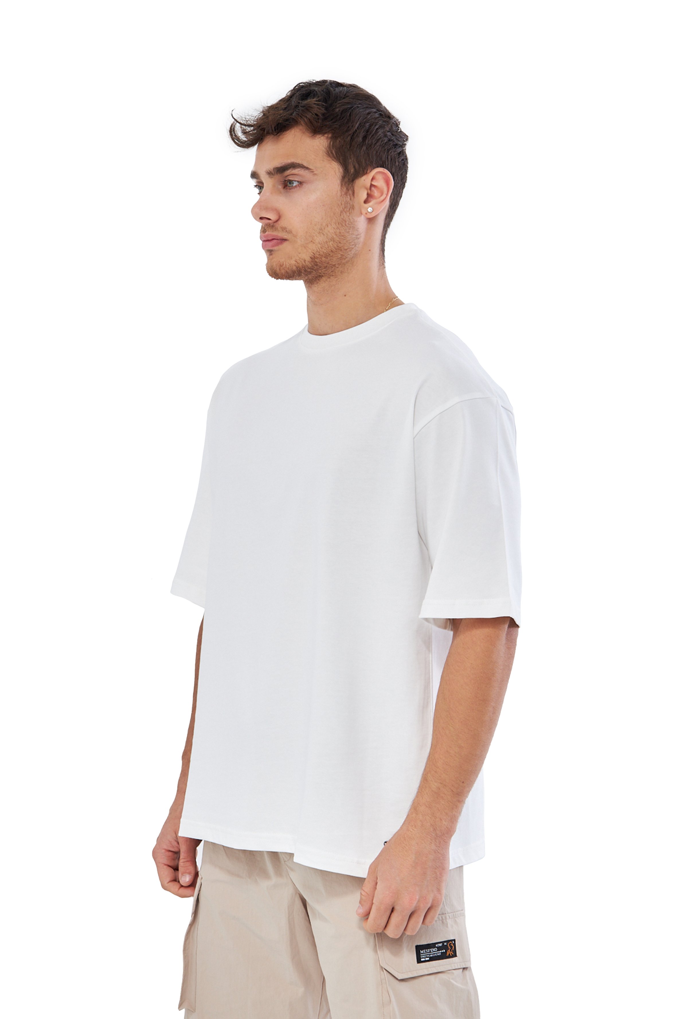 Mesfeno Erkek Basic Oversize Fit Tshirt