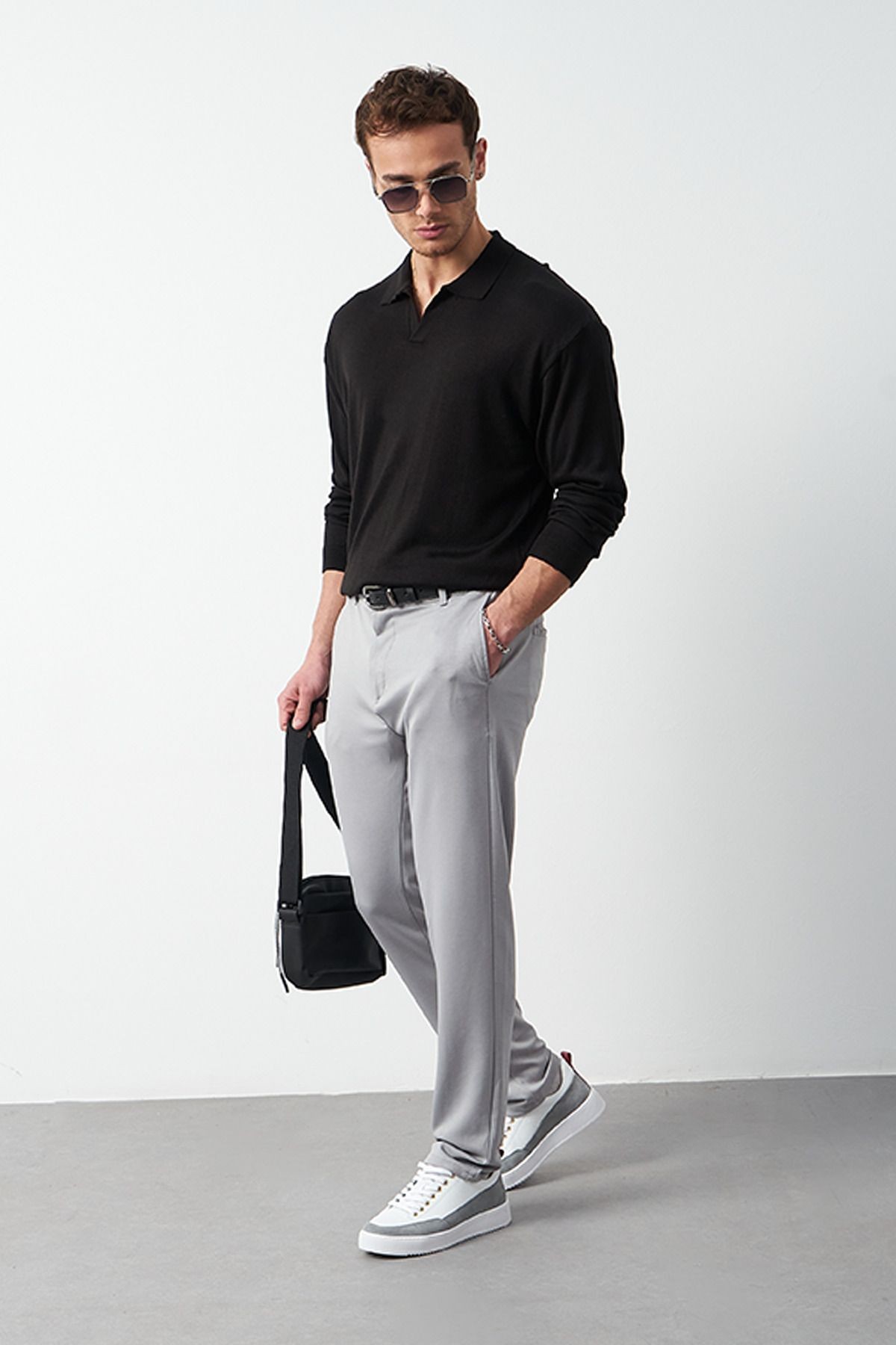 Esnek Modal Kumaş Regular Erkek Pantolon