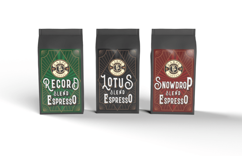 KARPE COFFEE LOTUS & SNOWDROP & RECORD ESPRESSO BLEND 250GRX3