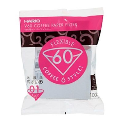 Hario V60 01 Dripper Filtresi, 100 Adet