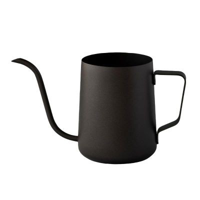 Black Goat Kapaksız Mini Drip Kettle, 600 ml, Siyah