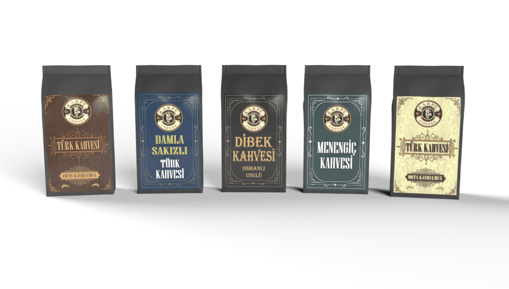 KARPE COFFEE TÜRK KAHVELERİ DENEME PAKETİ 50GRX5