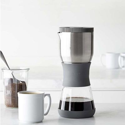 FellowProducts Manuel Duo Coffee Steeper Nitelikli Kahve Demleyici, Gri