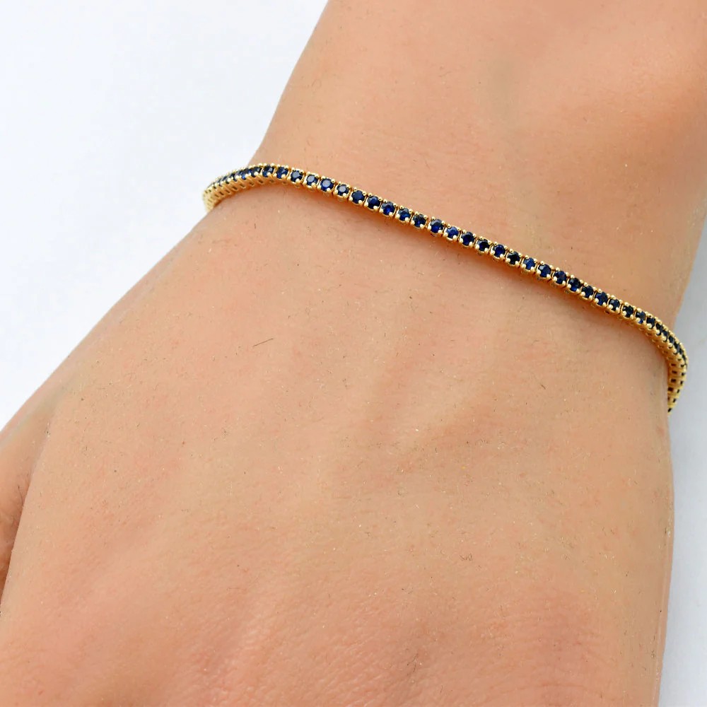 1.65 Karat Safir Su Yolu Bileklik