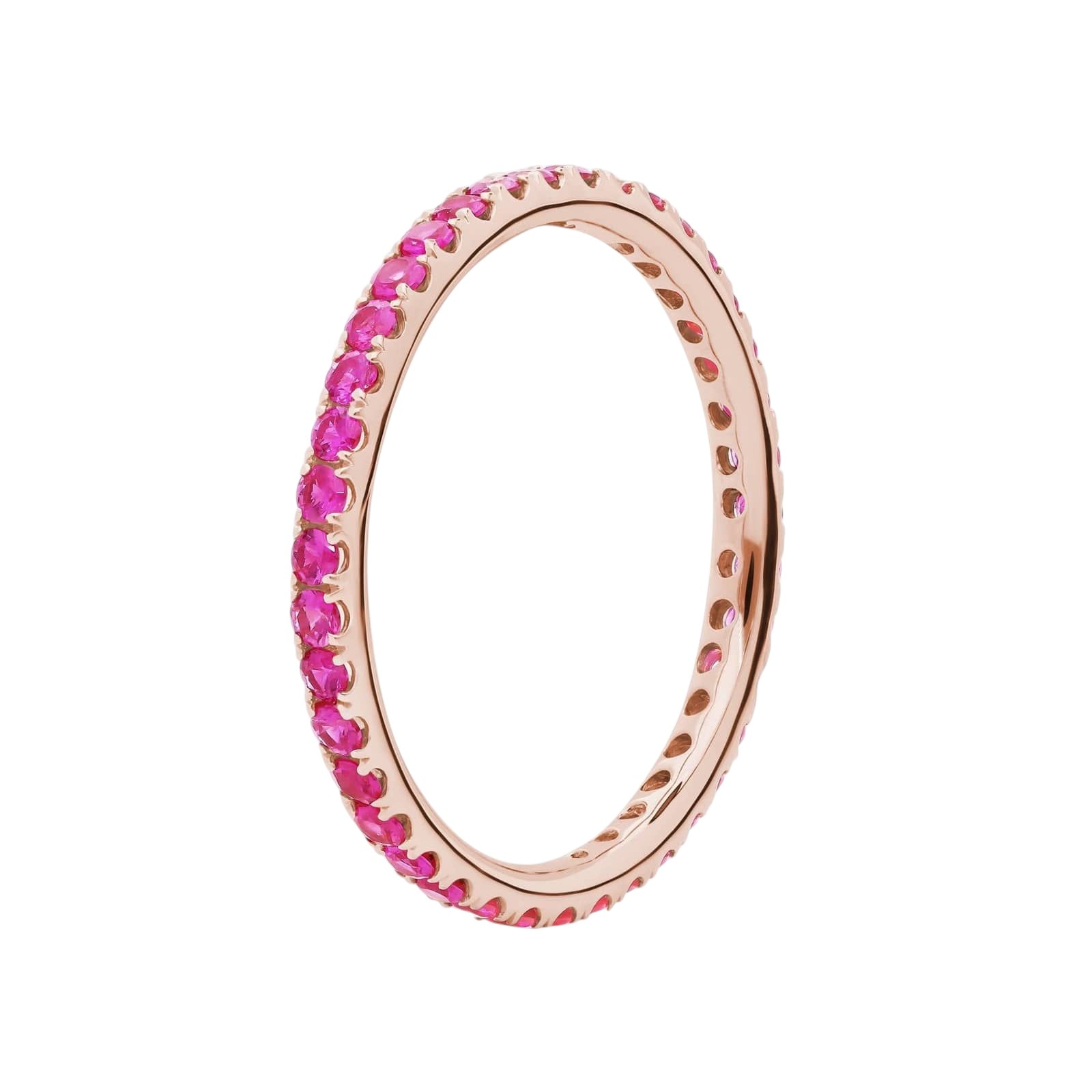 0.60 Karat Pembe Safir Tamtur Yüzük