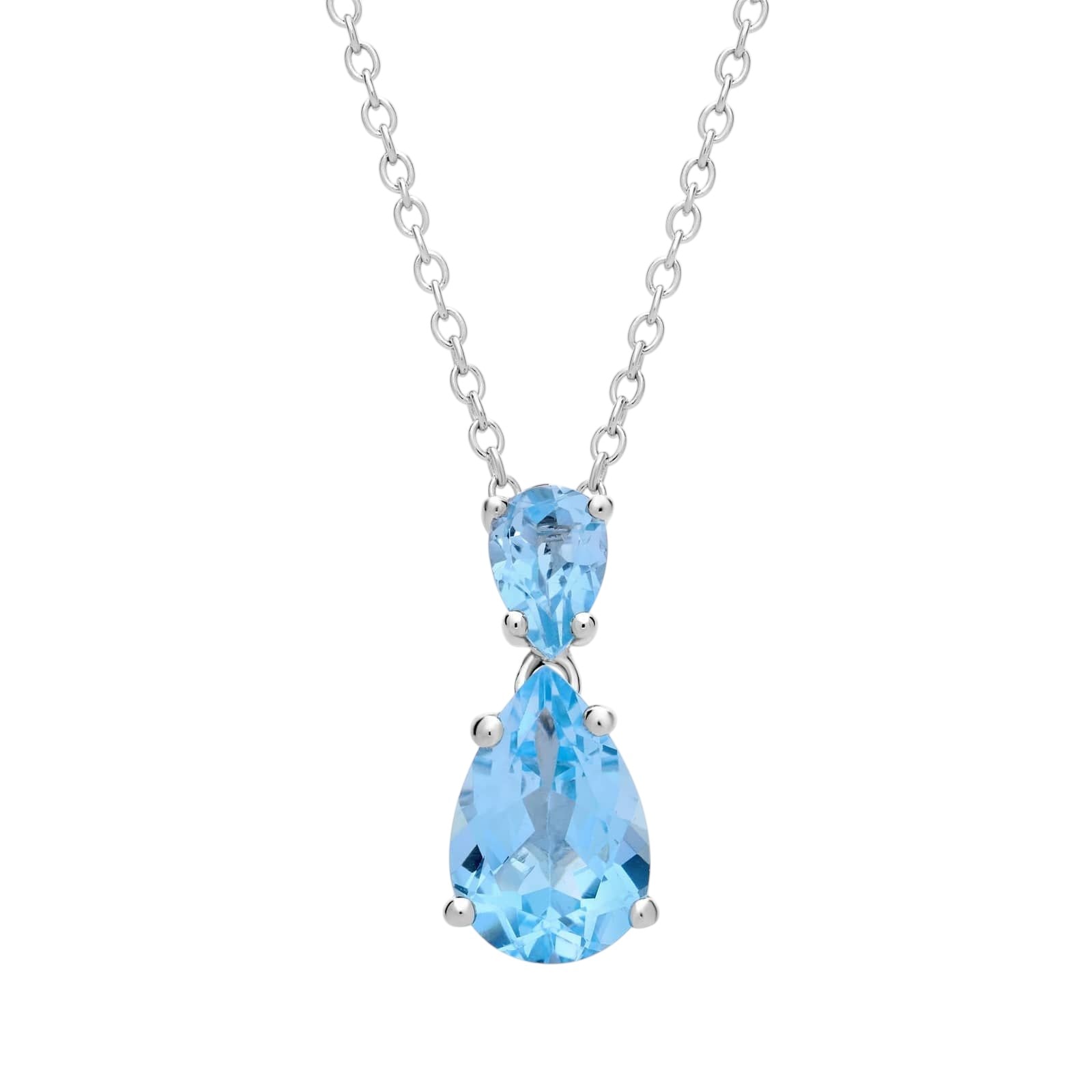 2,60 Karat Aquamarine Taşlı Kolye