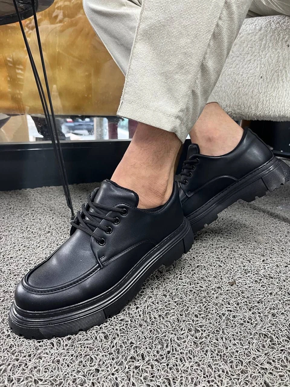 Clasik Model Siyah Ayakkabı 