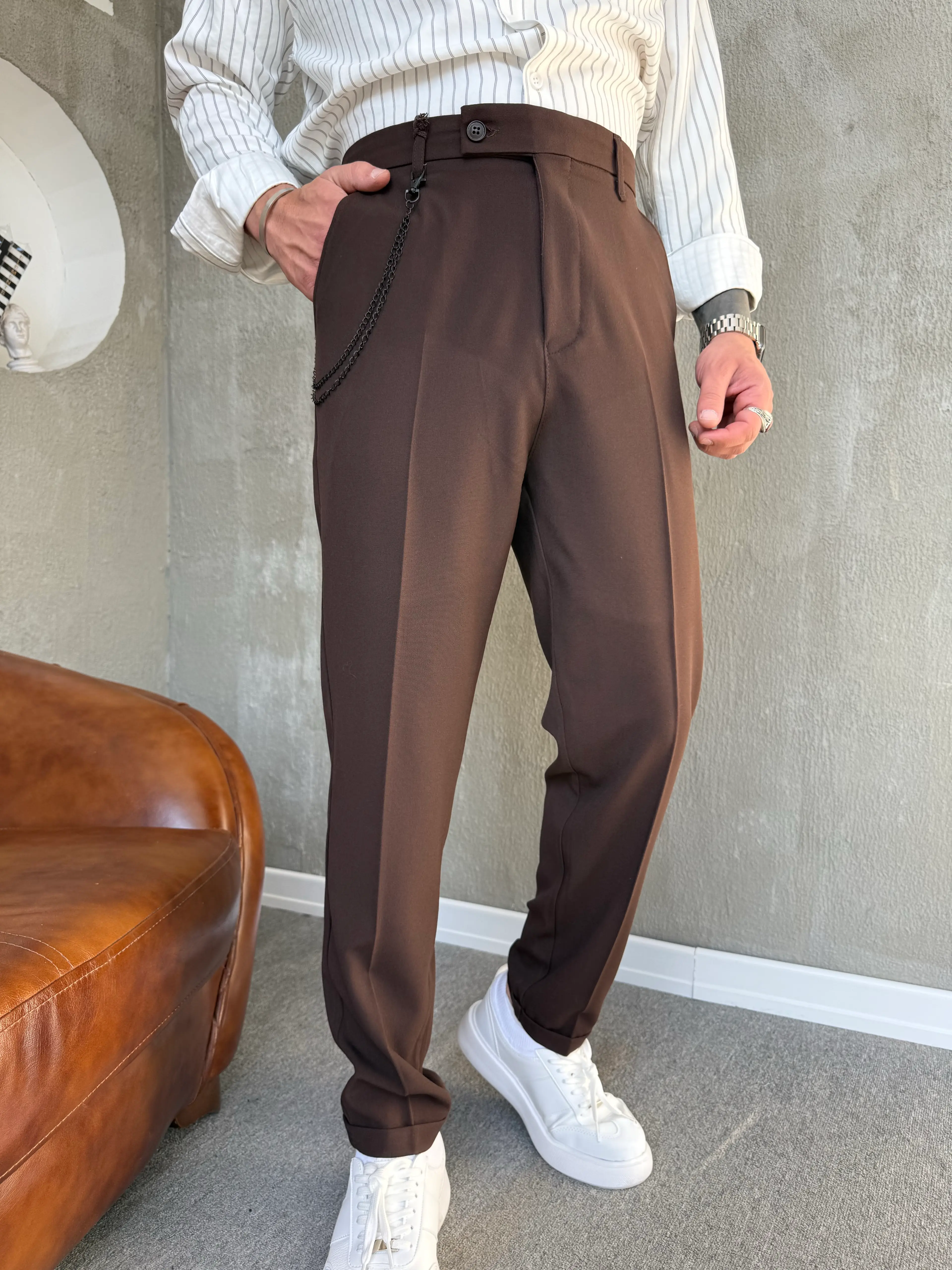 boyfrend kumaş pantalon