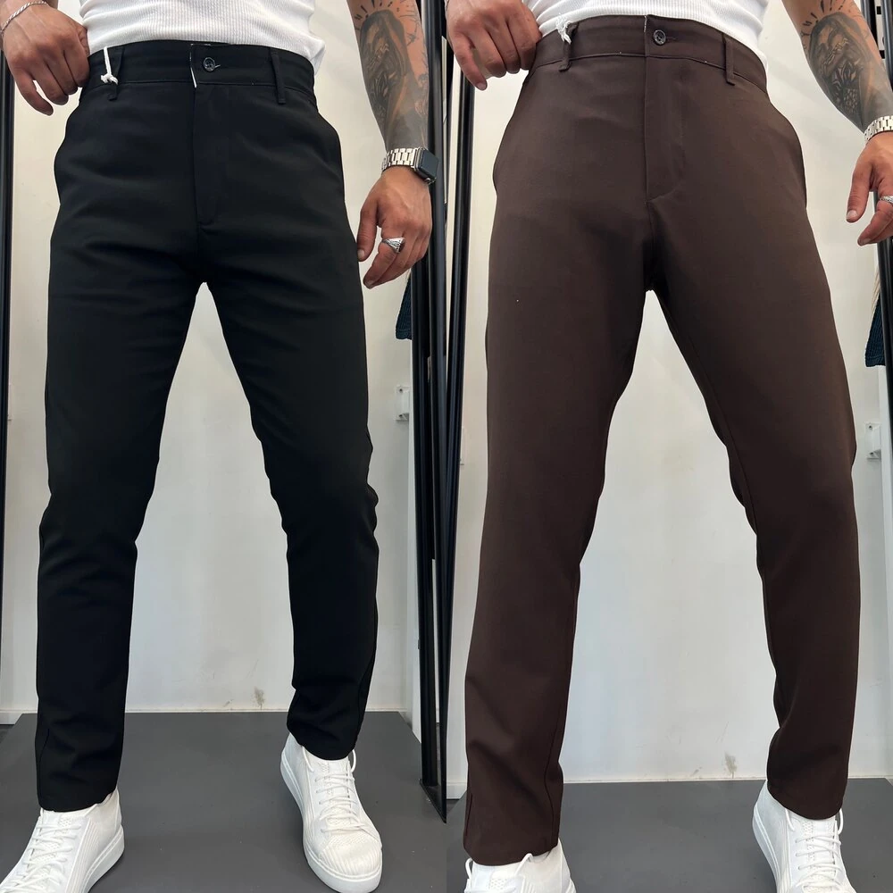 Slim kumaş pantolon