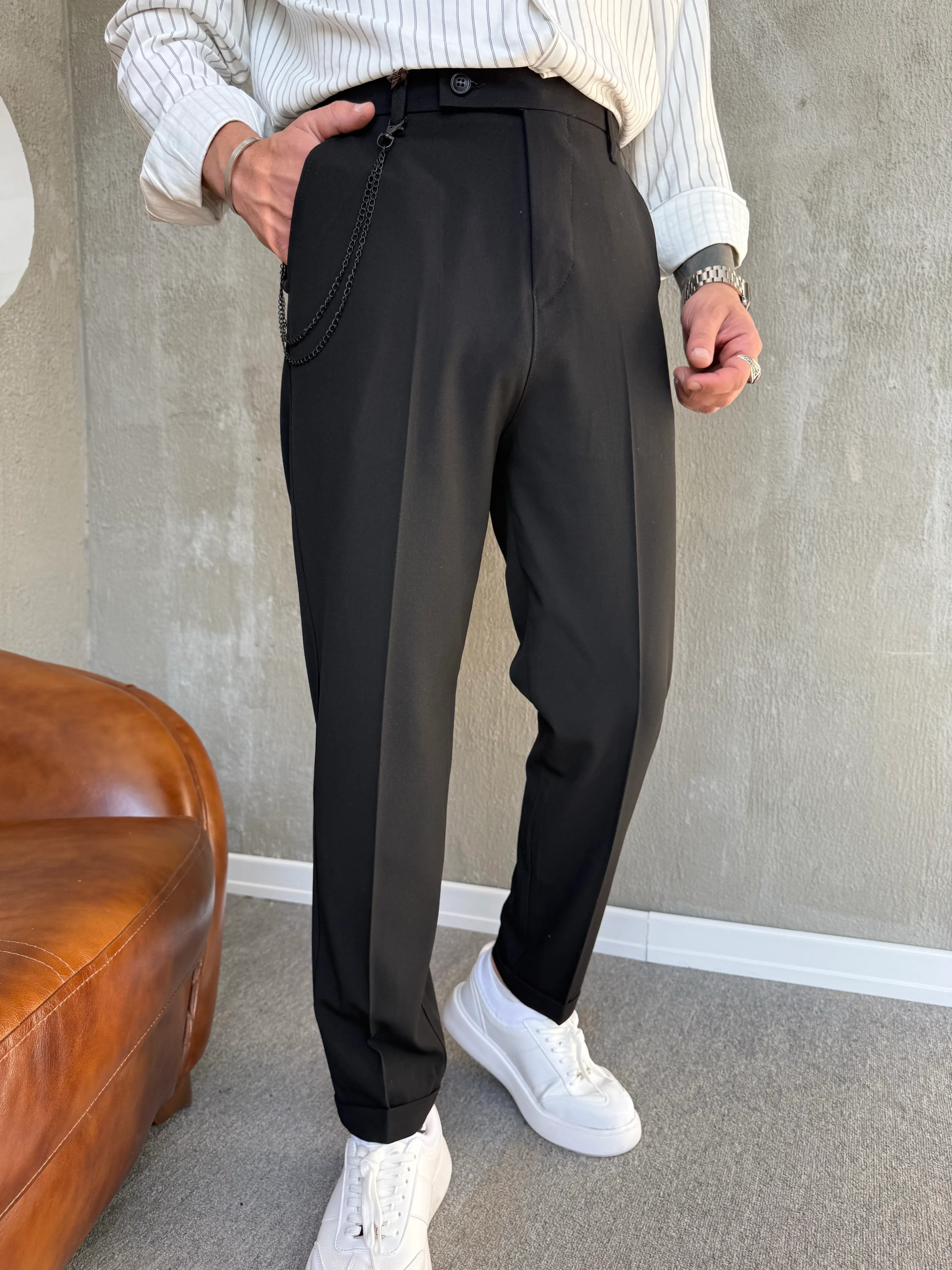 boyfrend kumaş pantalon