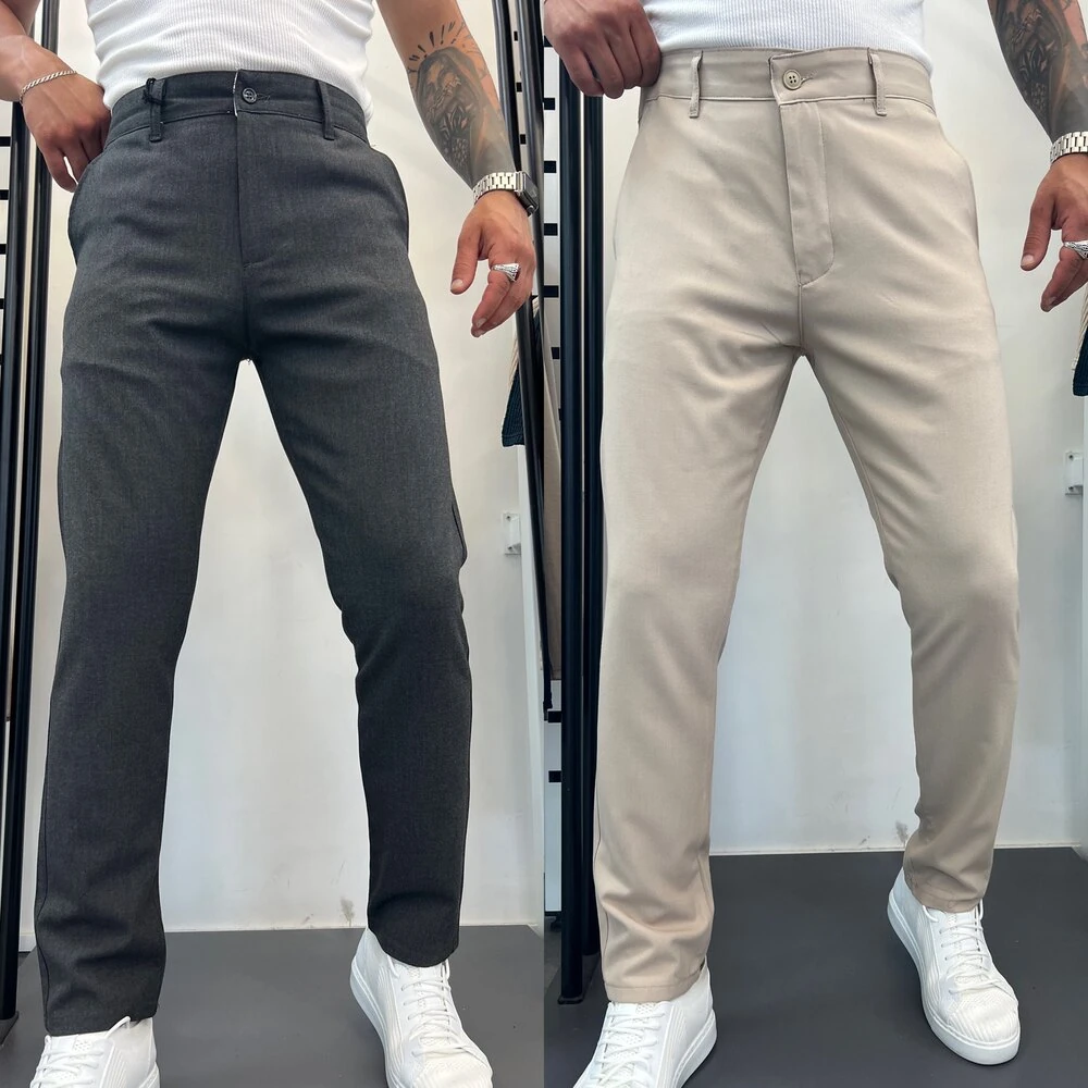 Slim kumaş pantolon