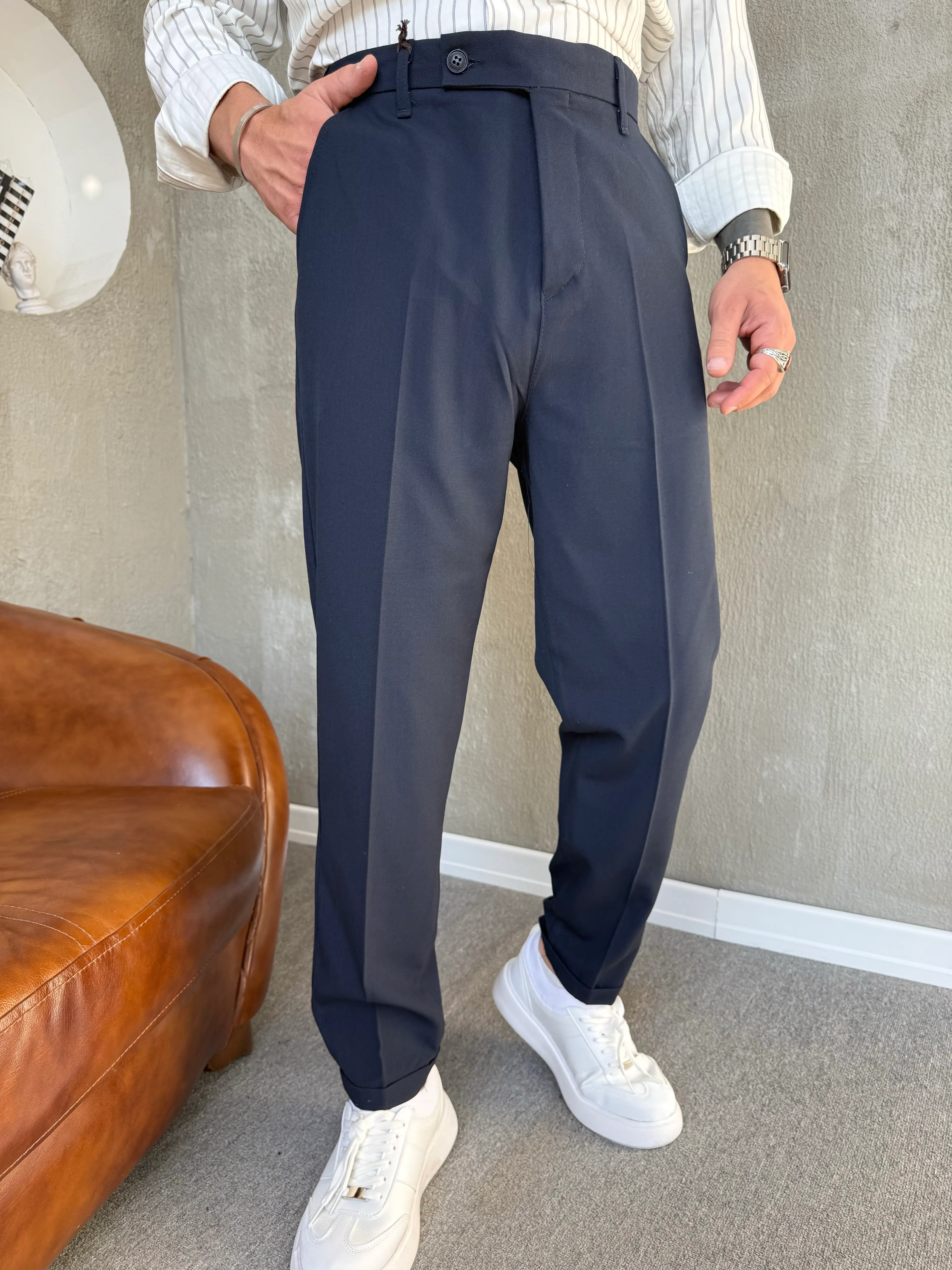 boyfrend kumaş pantalon