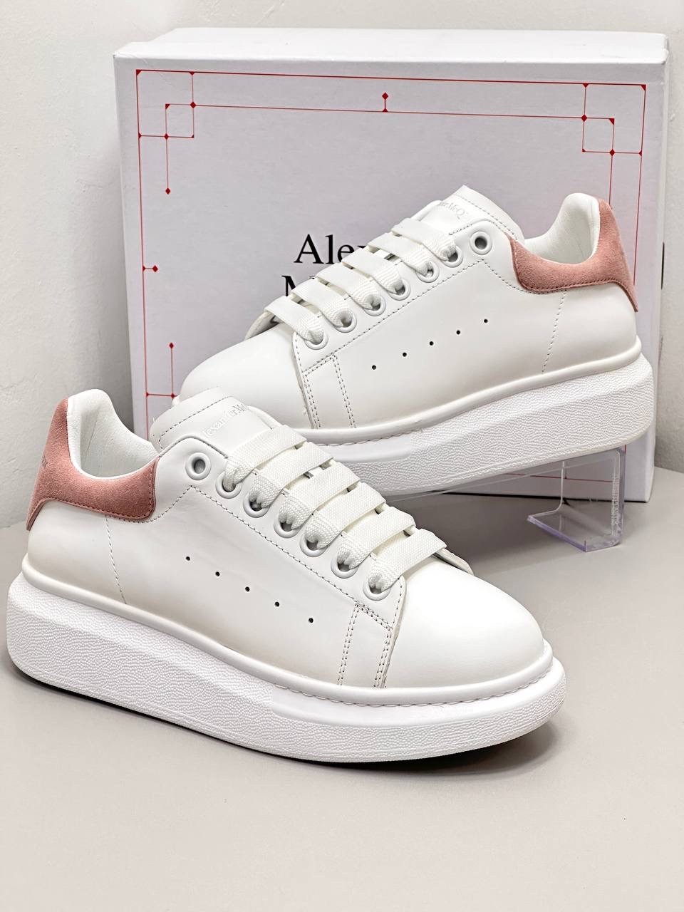 Alexander McQueen Pink Suede  Kadın Sneaker