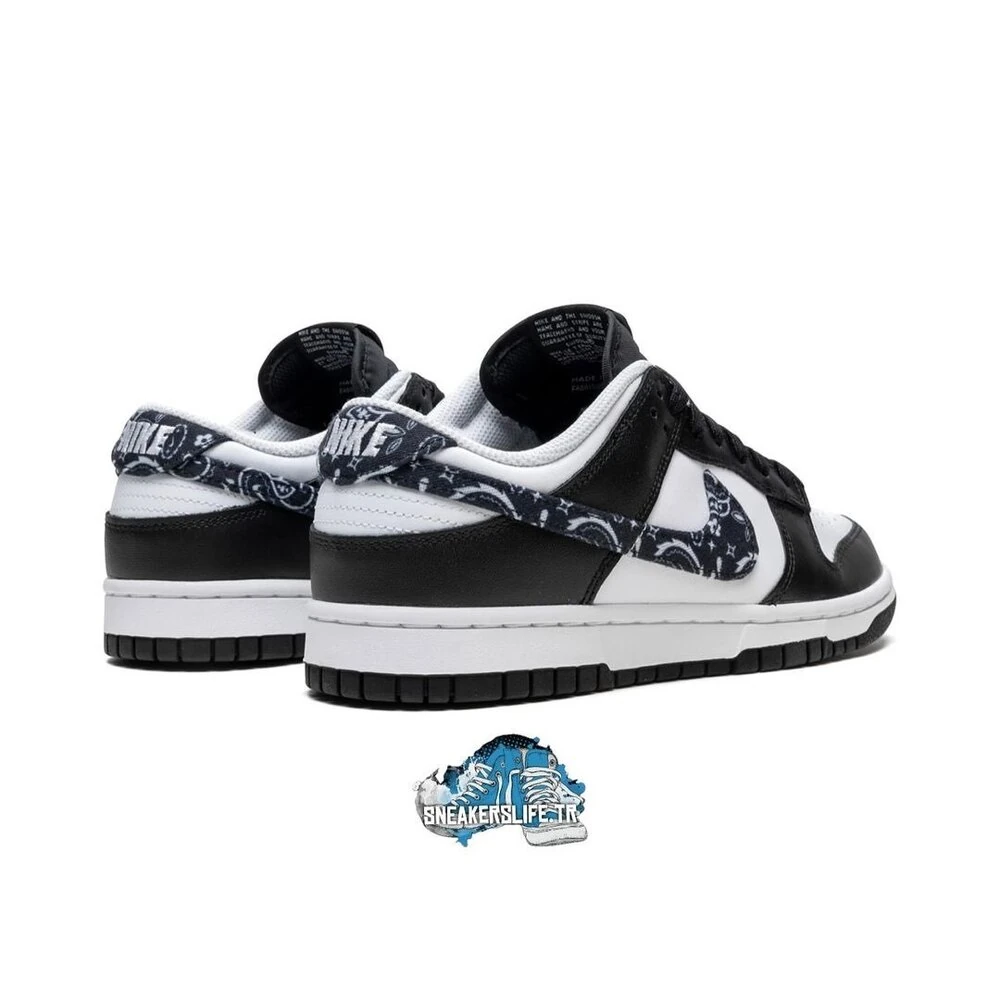 NİKE DUNK  LOW  PAİSLEY BLACK