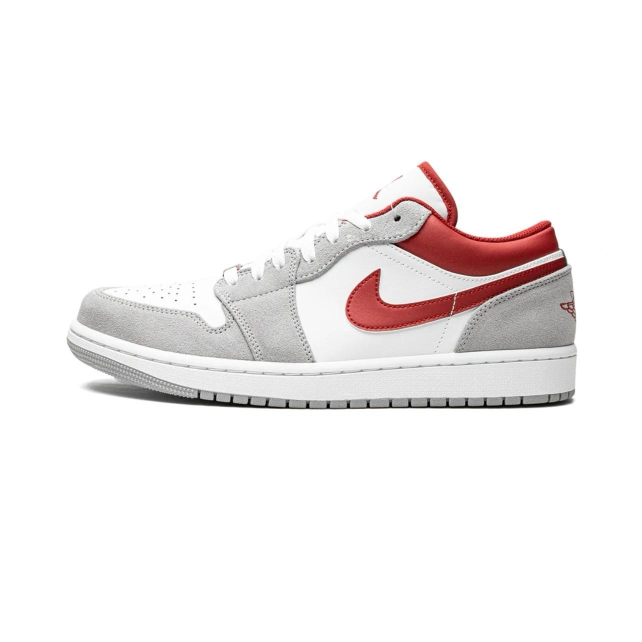 AIR JORDAN 1 LOW SE "WHITE / GREY / RED"