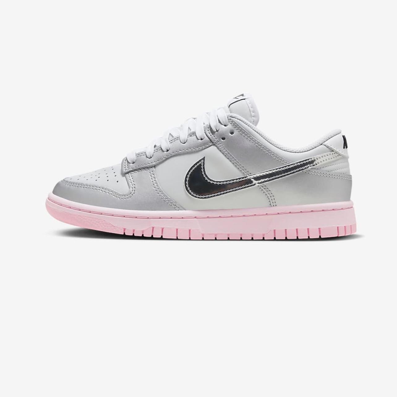 Nike Dunk Low LX Metallic Silver Pink Foam