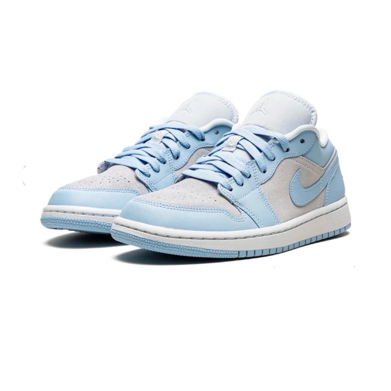 JORDAN 1 LO WMNS "FOOTBALL GREY ALUMINUM"