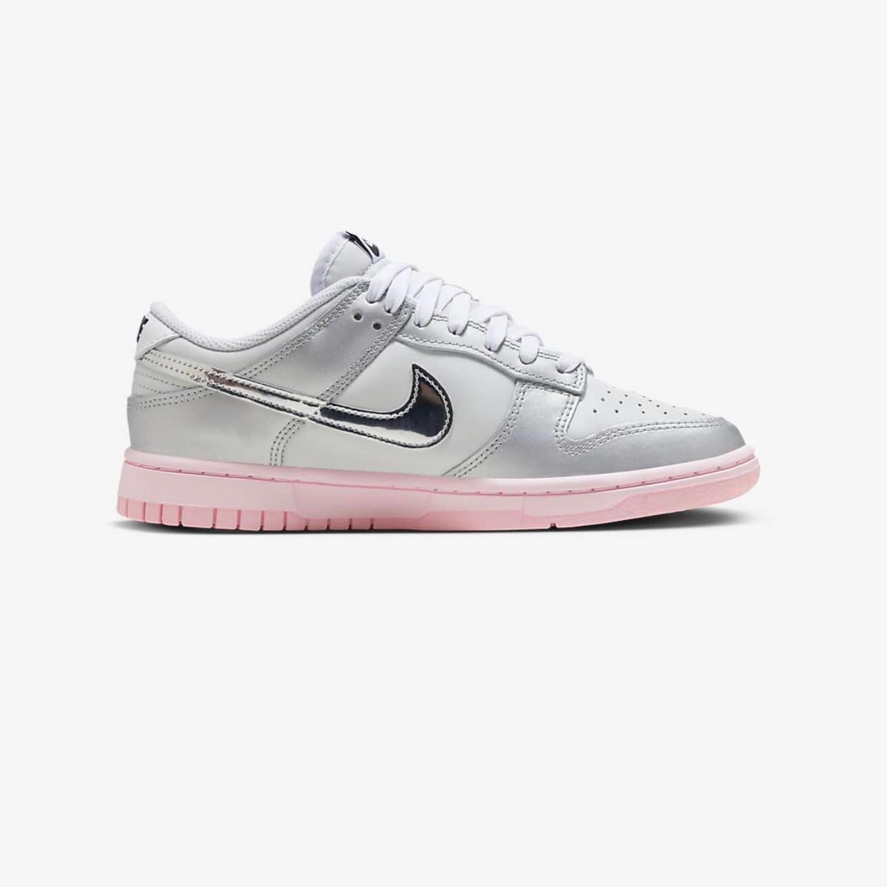 Nike Dunk Low LX Metallic Silver Pink Foam