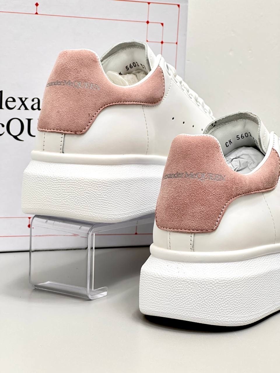 Alexander McQueen Pink Suede  Kadın Sneaker