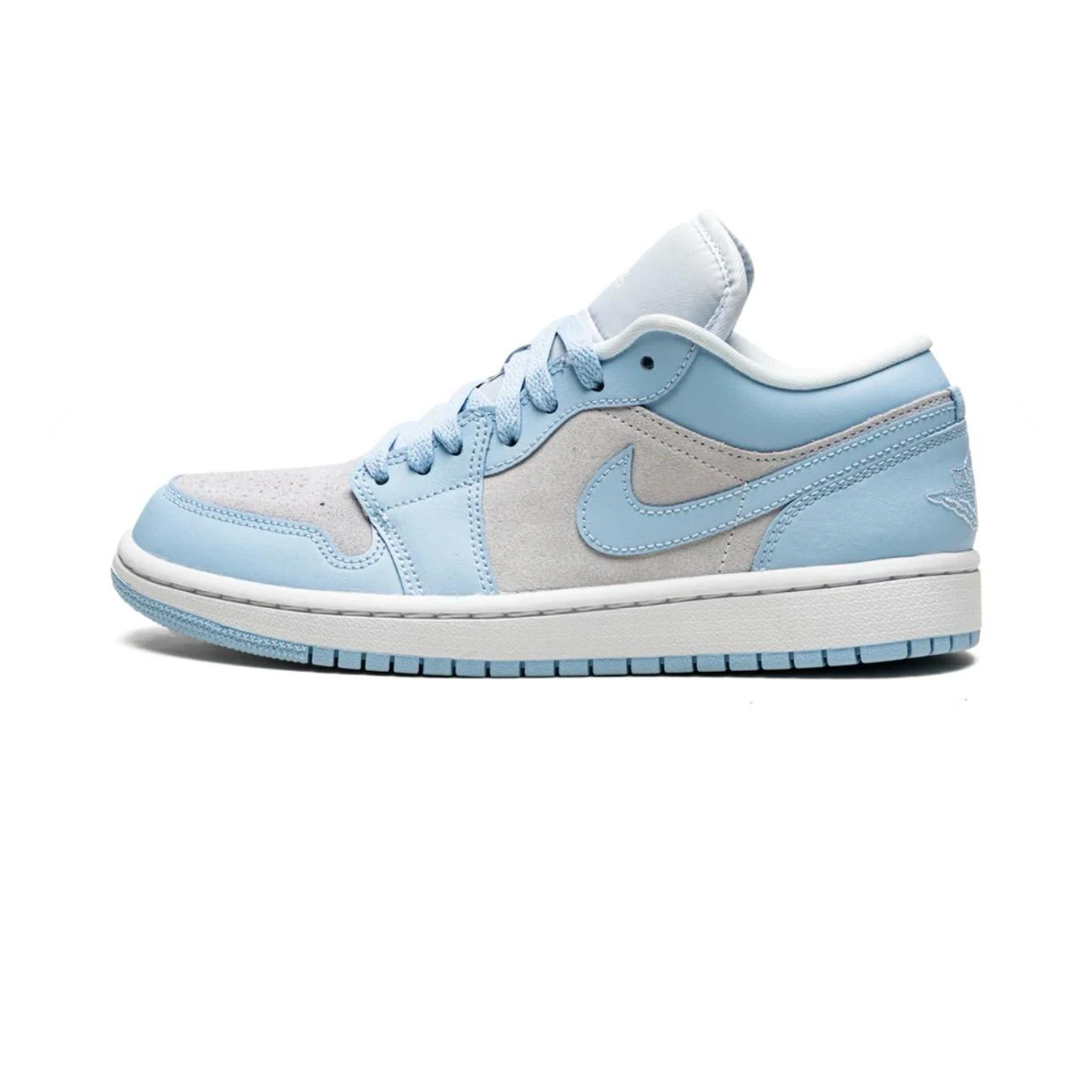 JORDAN 1 LO WMNS "FOOTBALL GREY ALUMINUM"