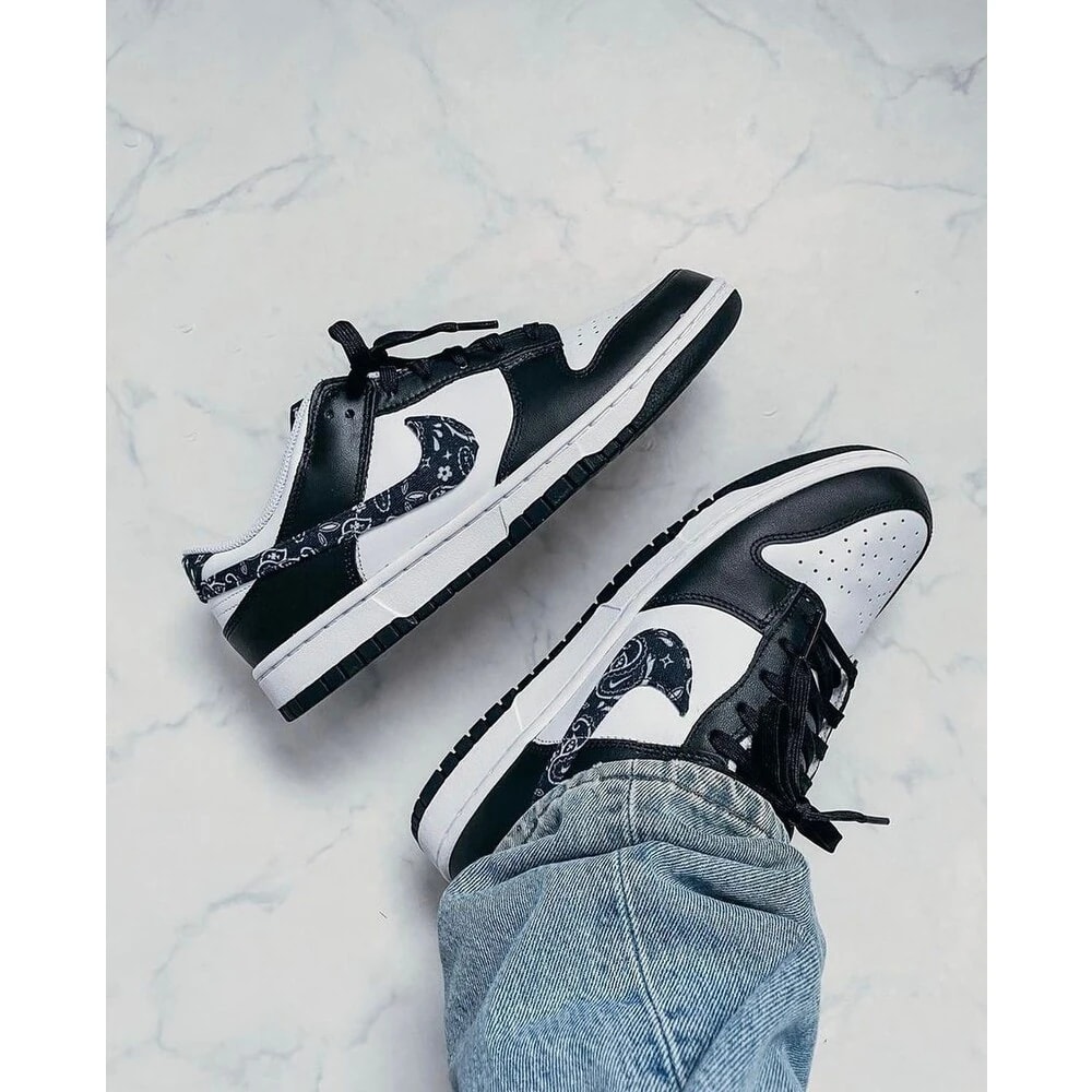 NİKE DUNK  LOW  PAİSLEY BLACK