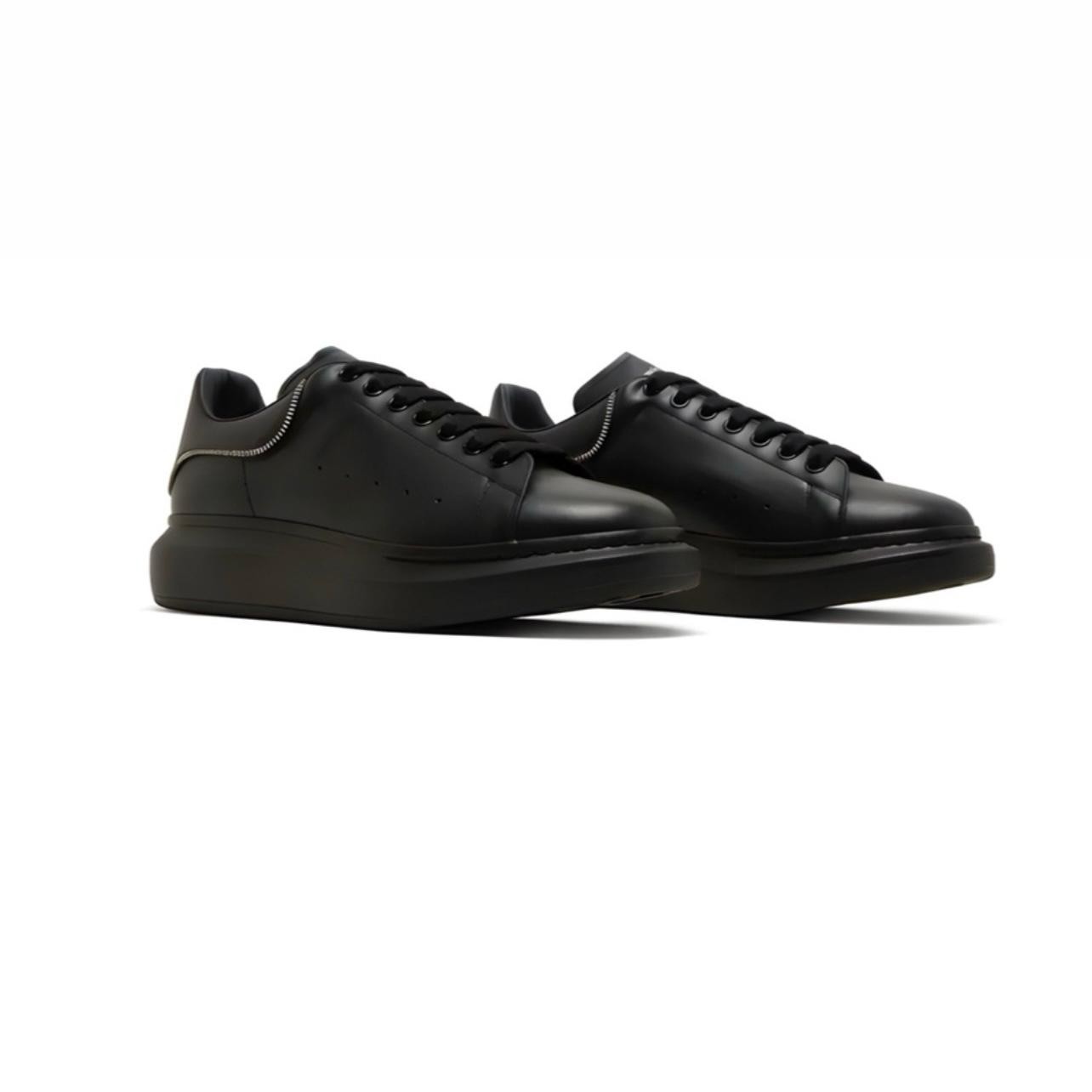 Alexander Mcqueen Black Zip Detail