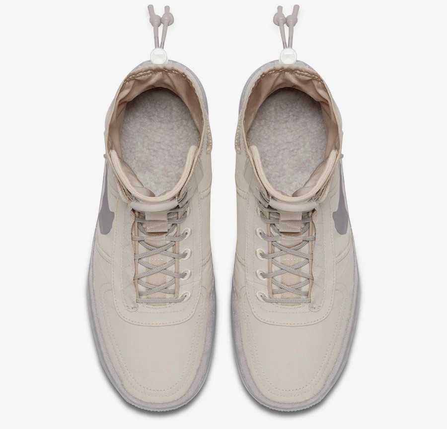 NİKE AİR FORCE 1 SHELL BOOT   CREAM