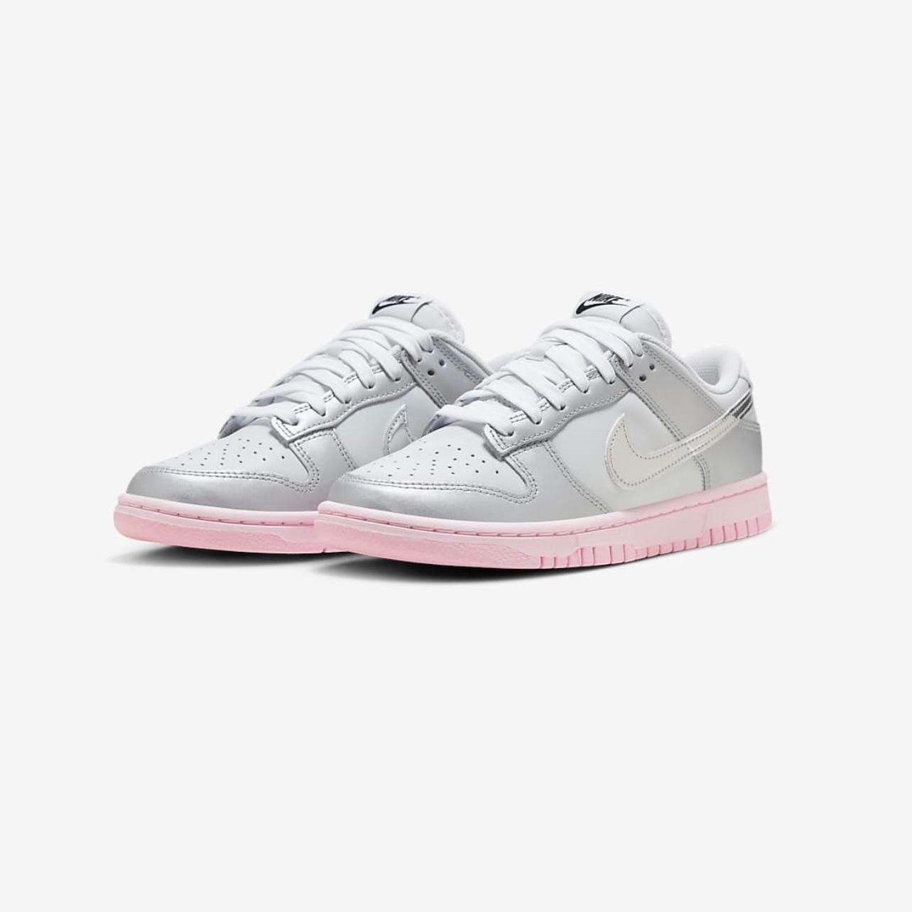 Nike Dunk Low LX Metallic Silver Pink Foam