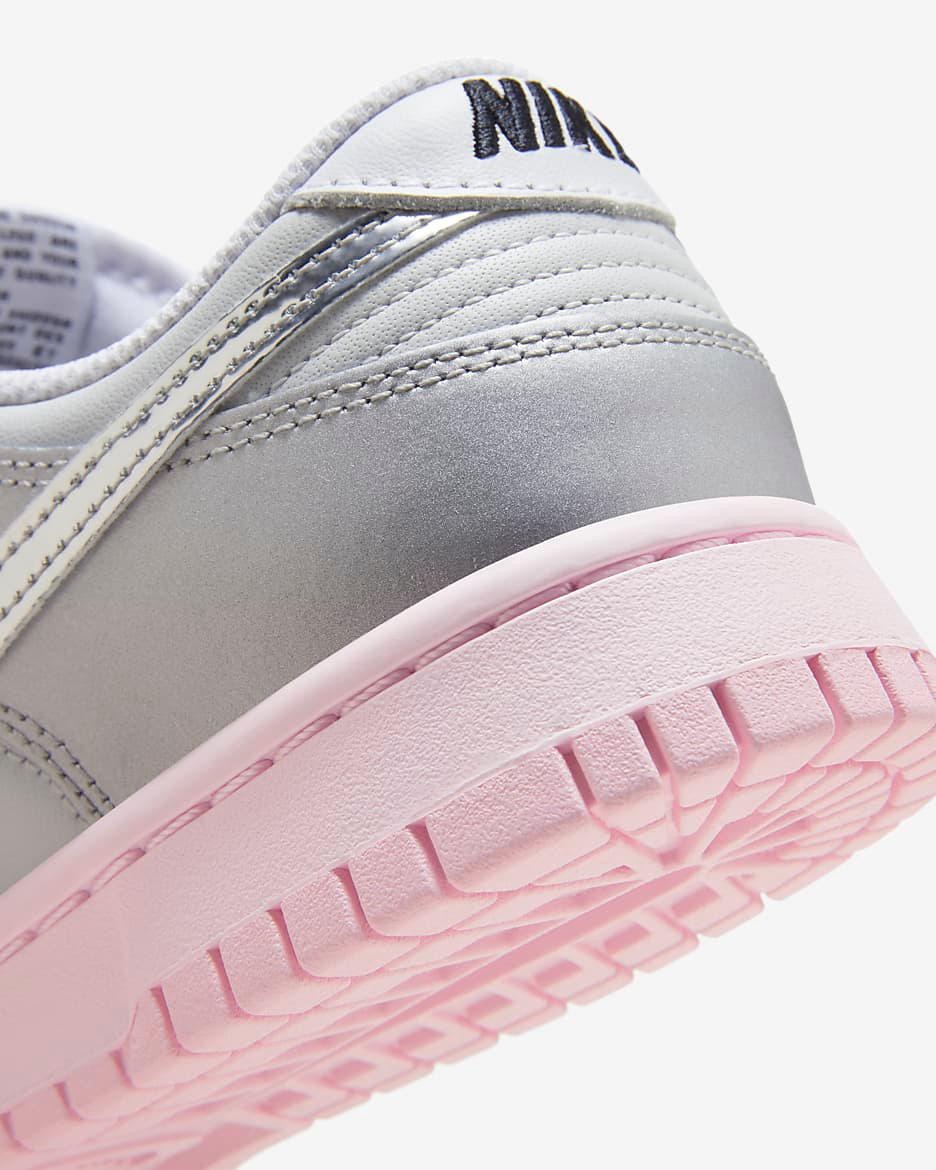 Nike Dunk Low LX Metallic Silver Pink Foam