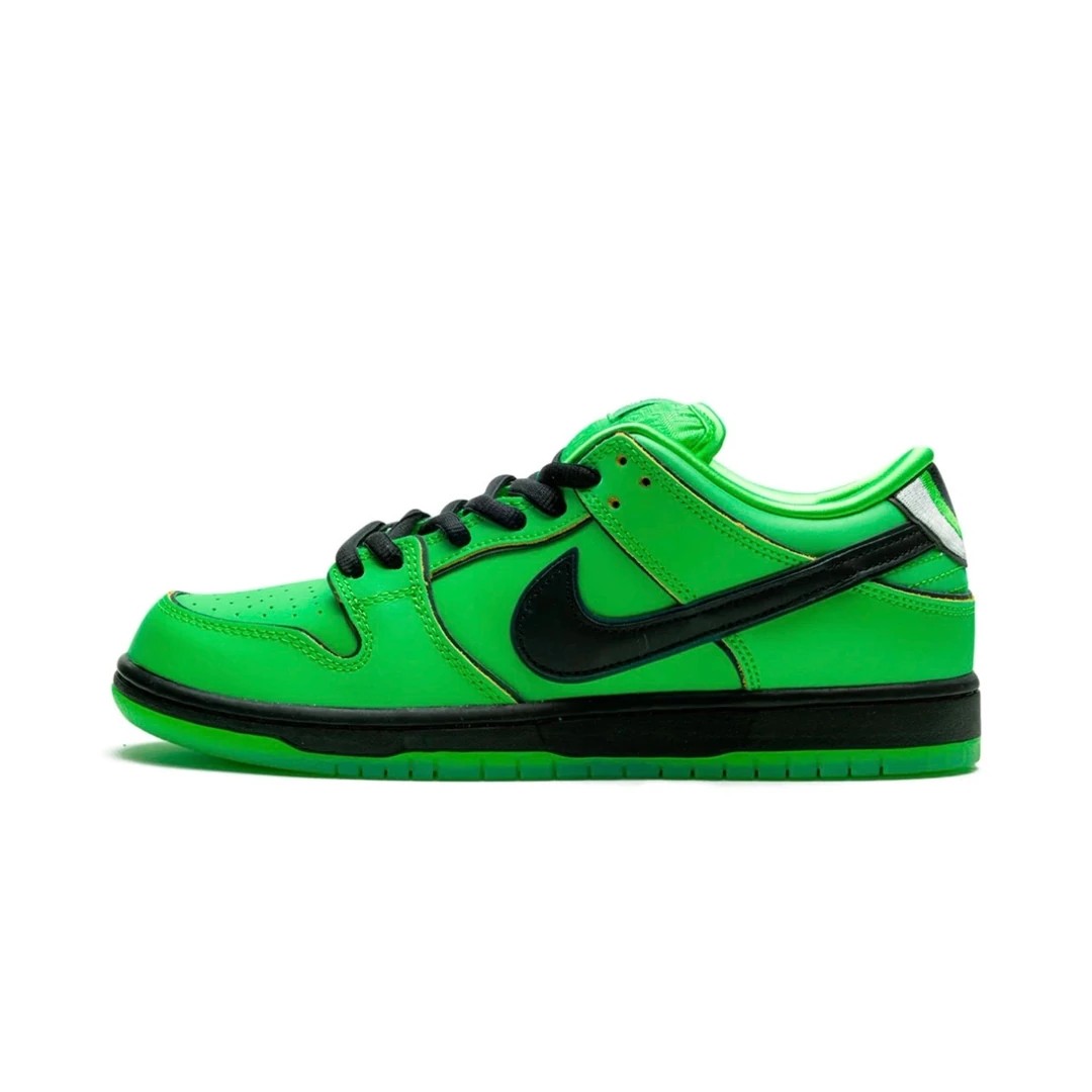 Powerpuff Girls x Nike SB Dunk Low Green