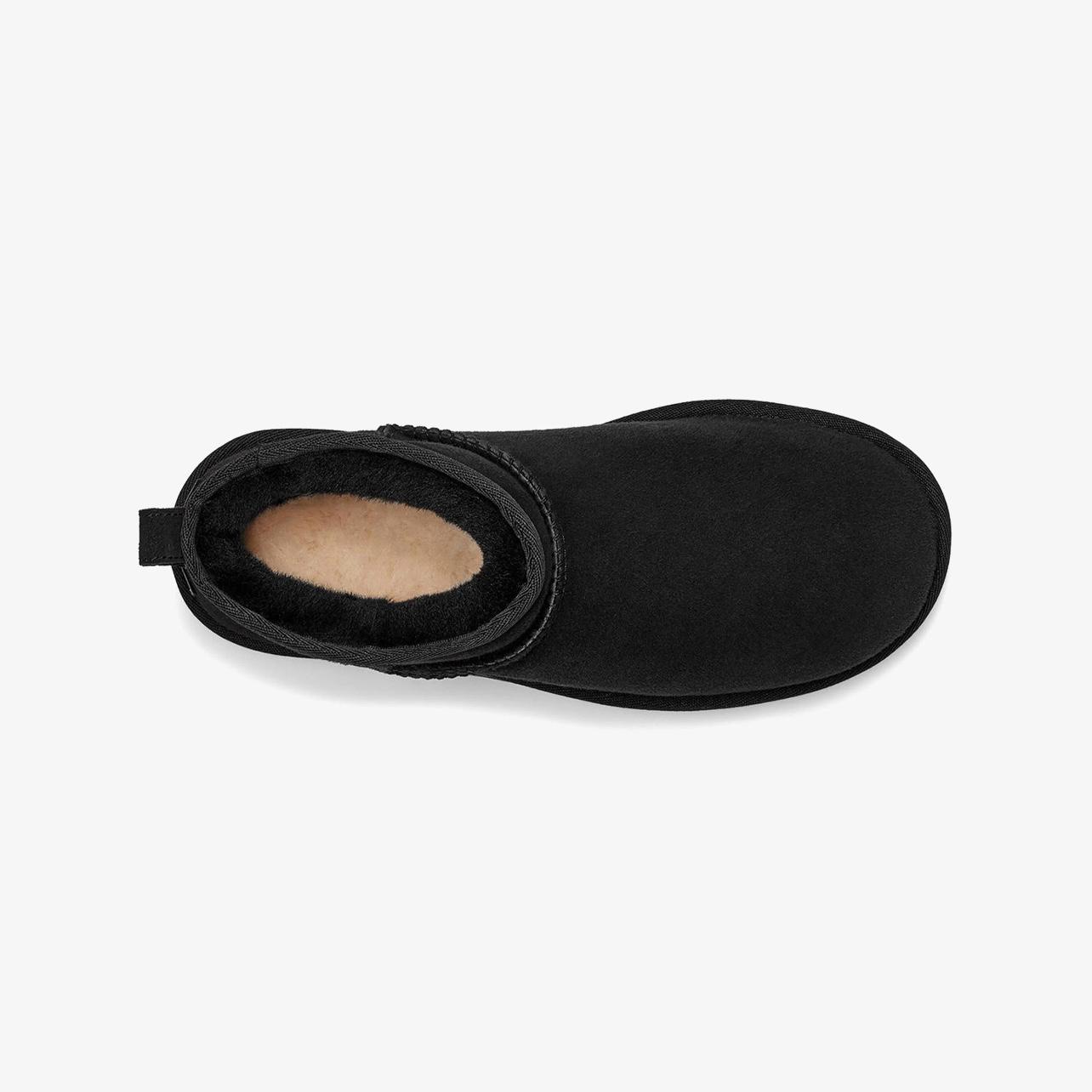 UGG Australia Classic Ultra Mini Kadın Siyah Bot
