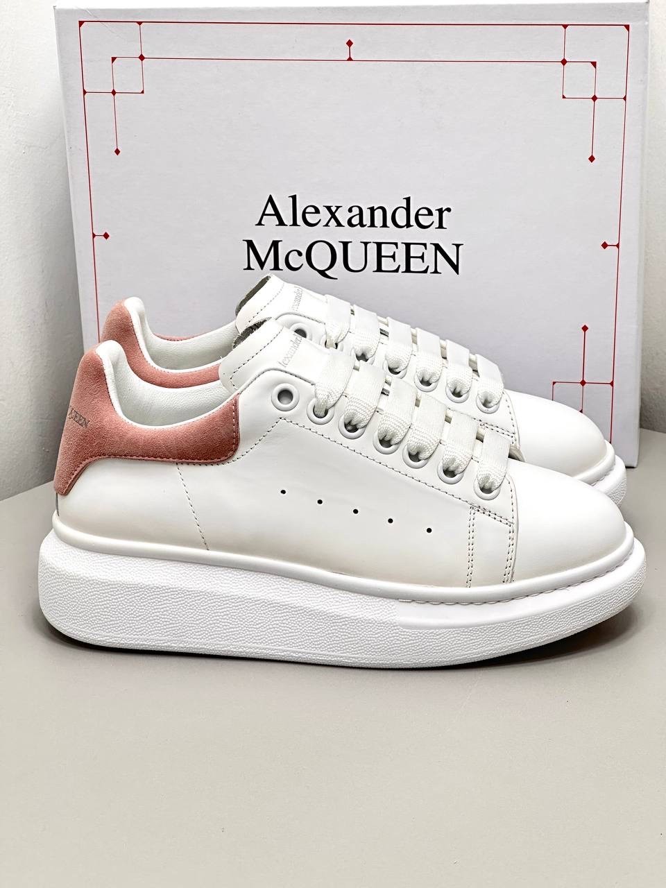 Alexander McQueen Pink Suede  Kadın Sneaker