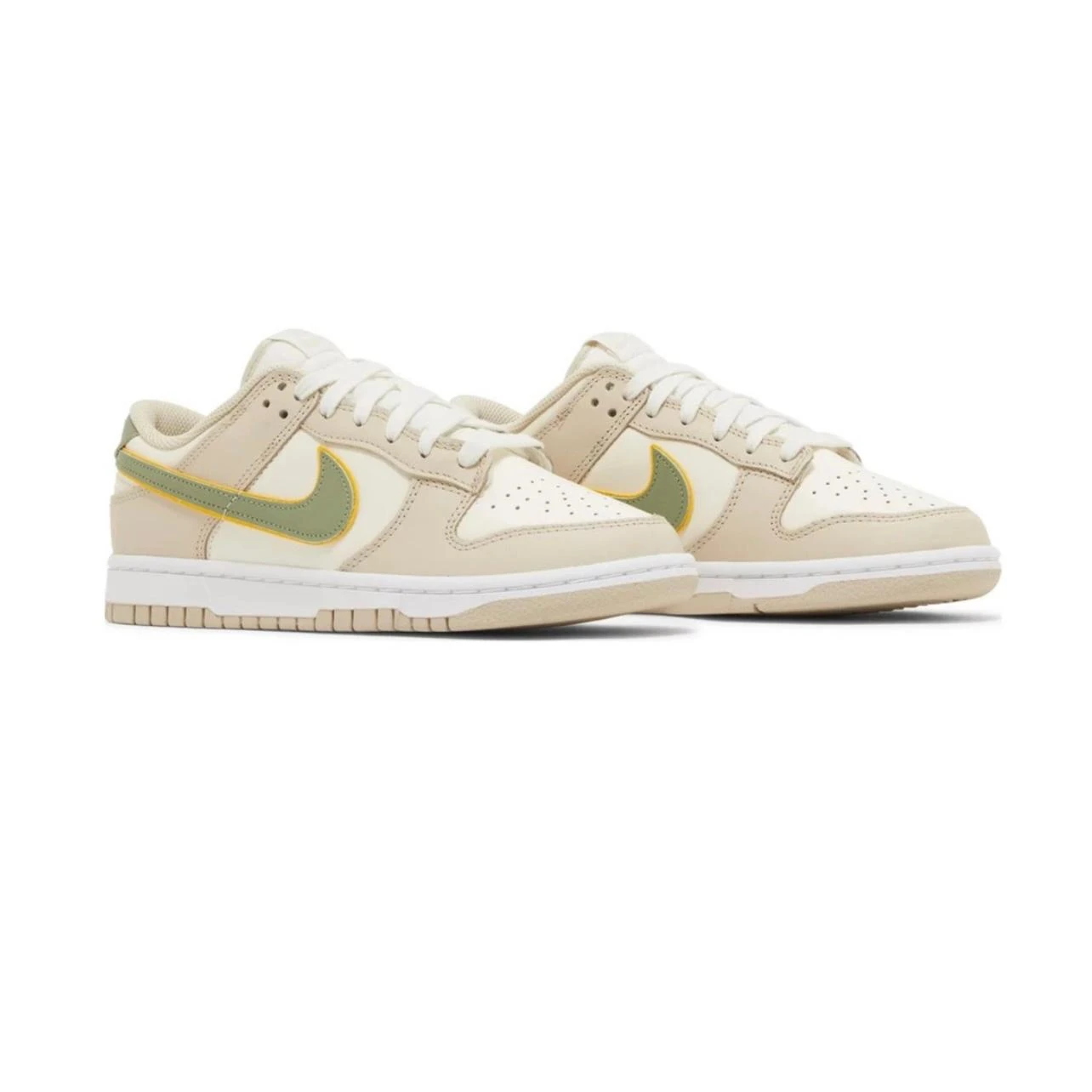 Nike Dunk Low Pale Ivory Oil Green