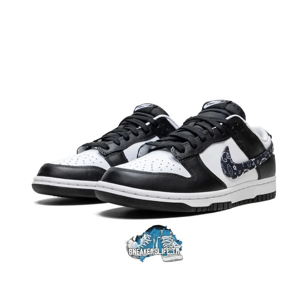 NİKE DUNK  LOW  PAİSLEY BLACK