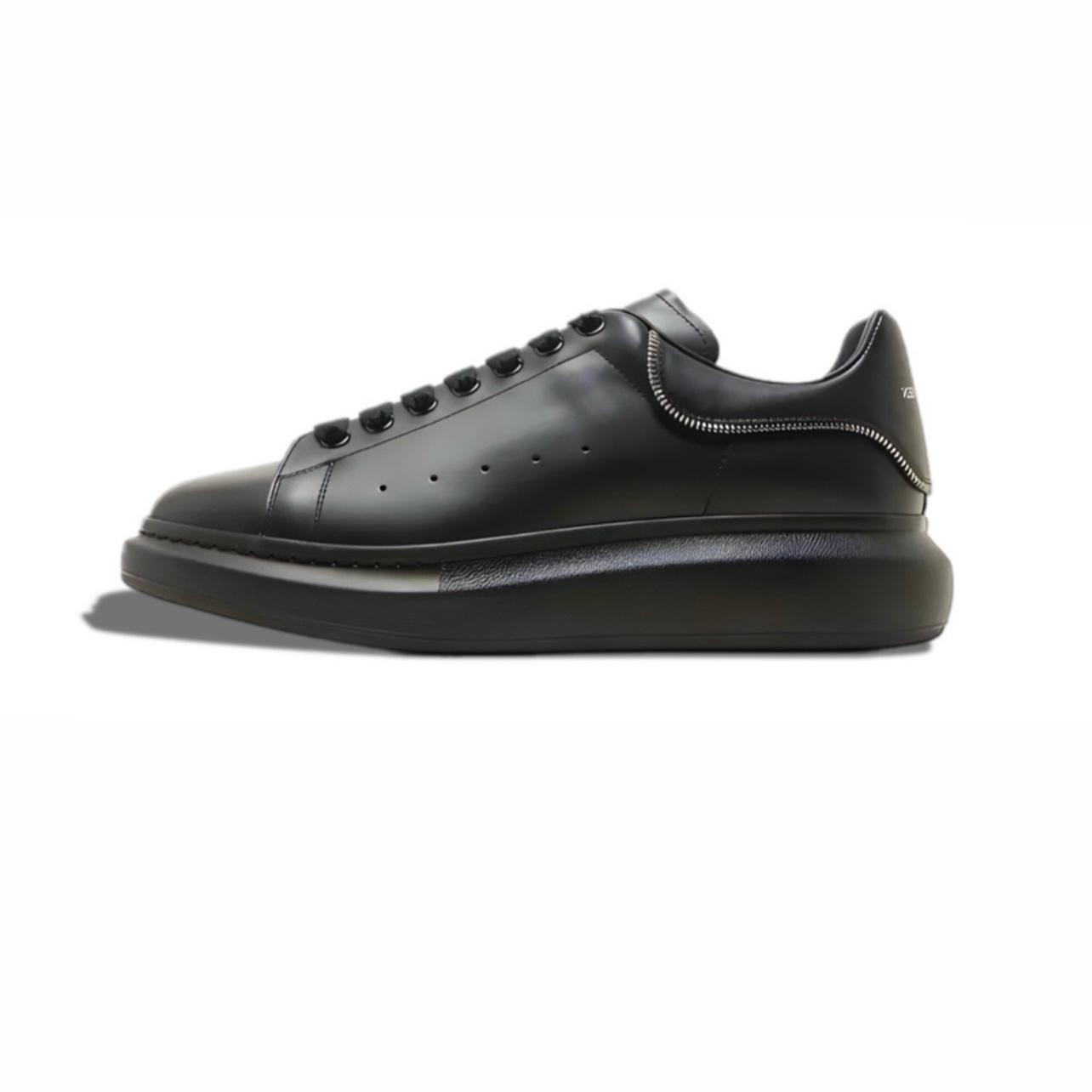 Alexander Mcqueen Black Zip Detail